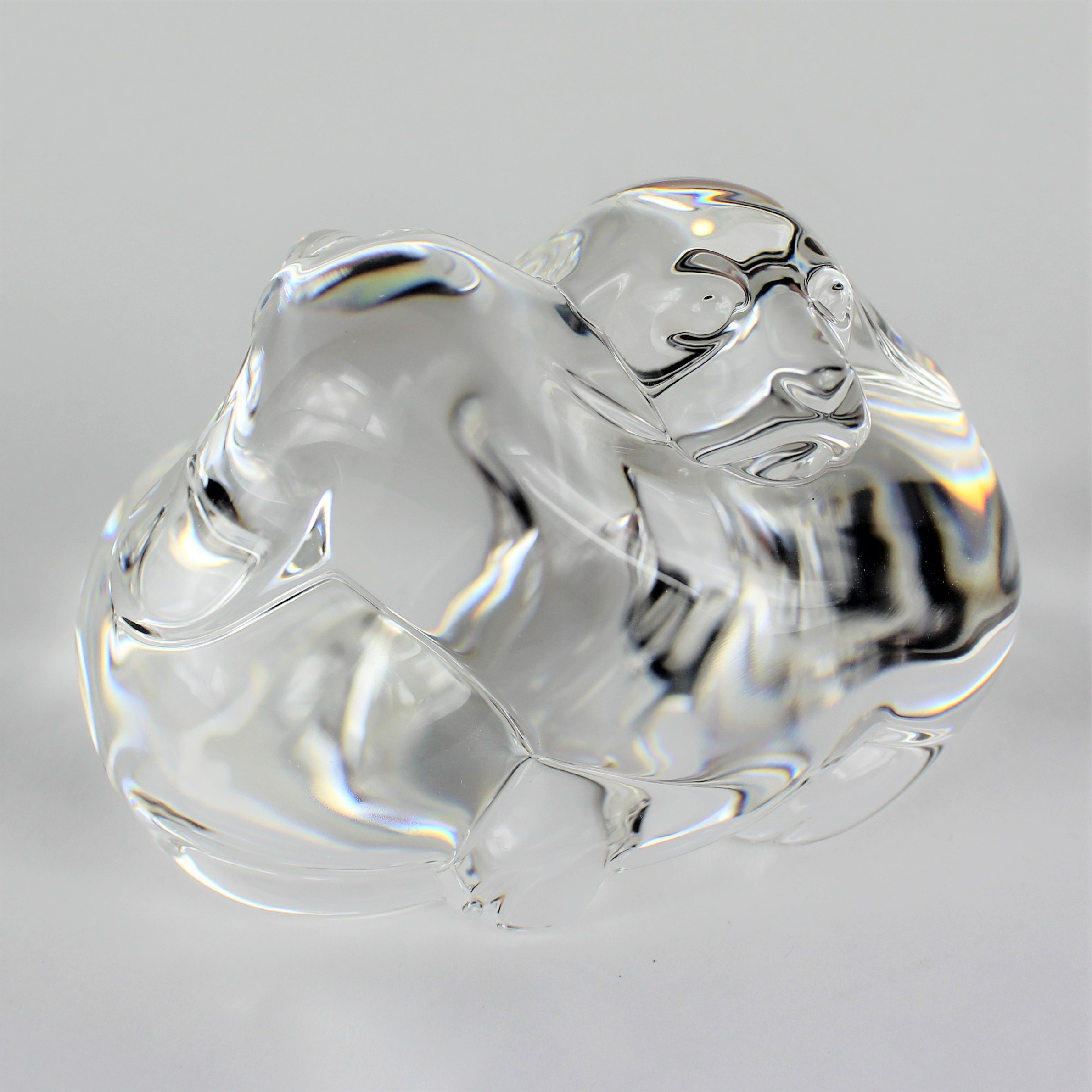 Steuben "Puppy Love" Figurine