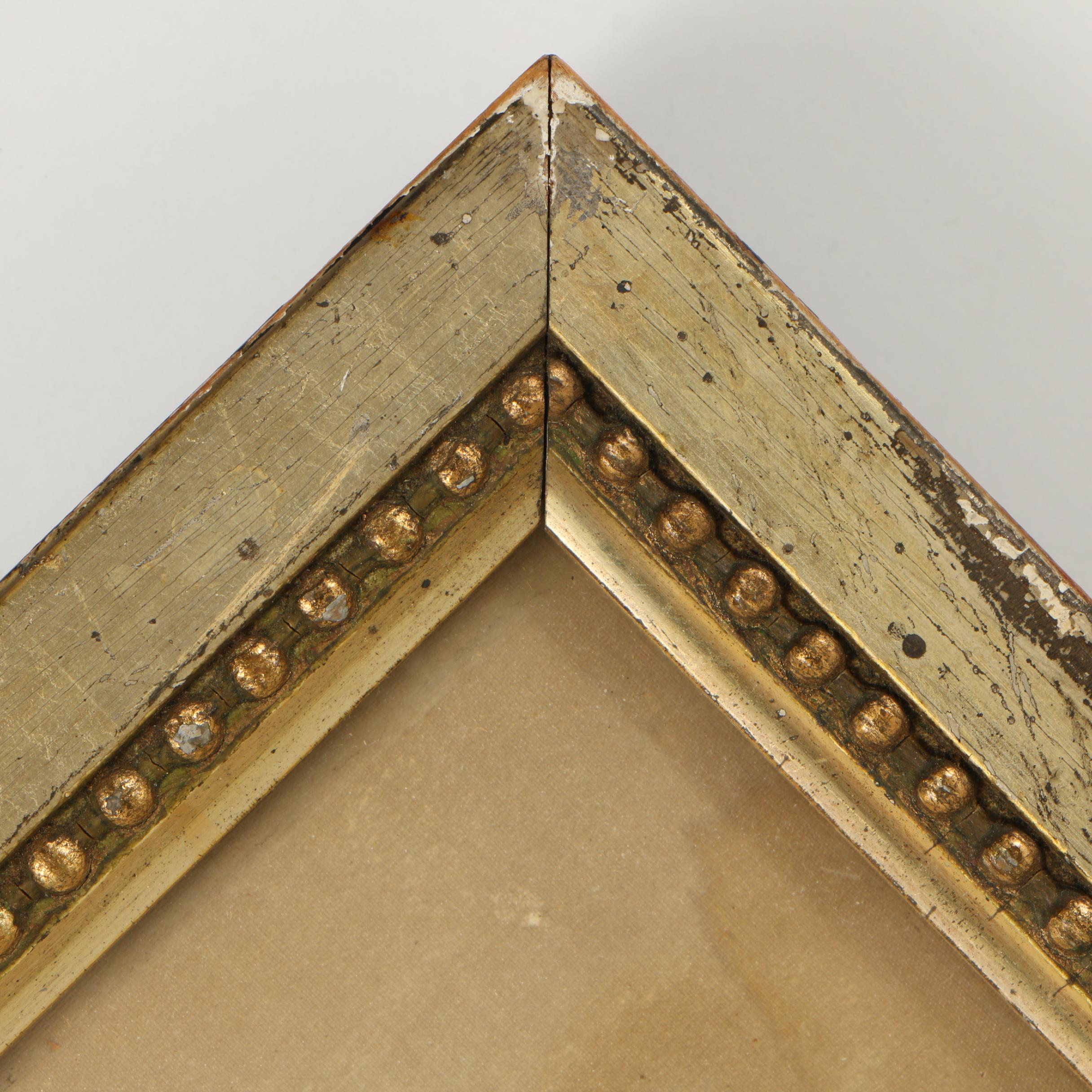 19th Century Gouache Painting on Silk