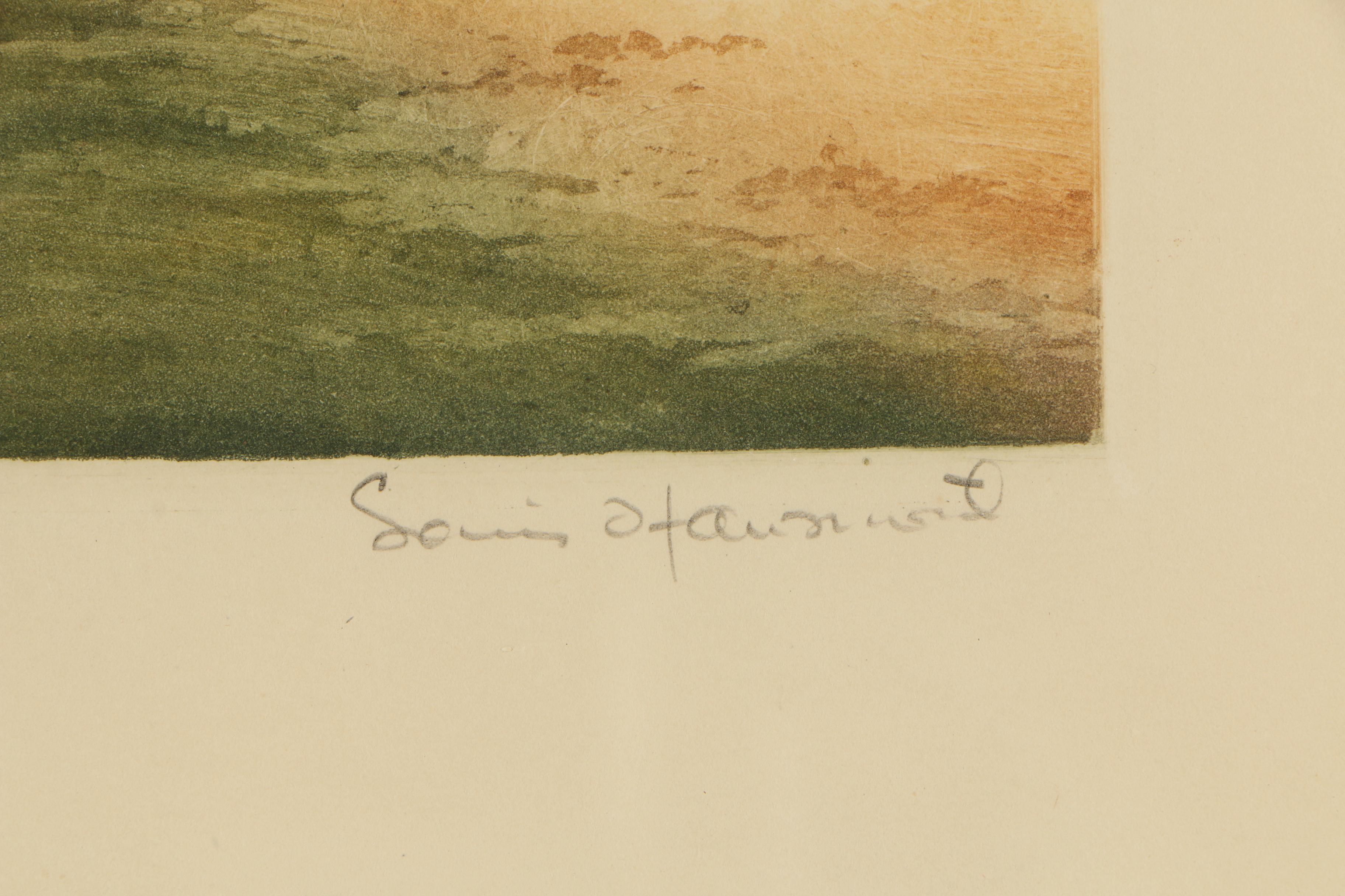 Limited Edition Color Etching