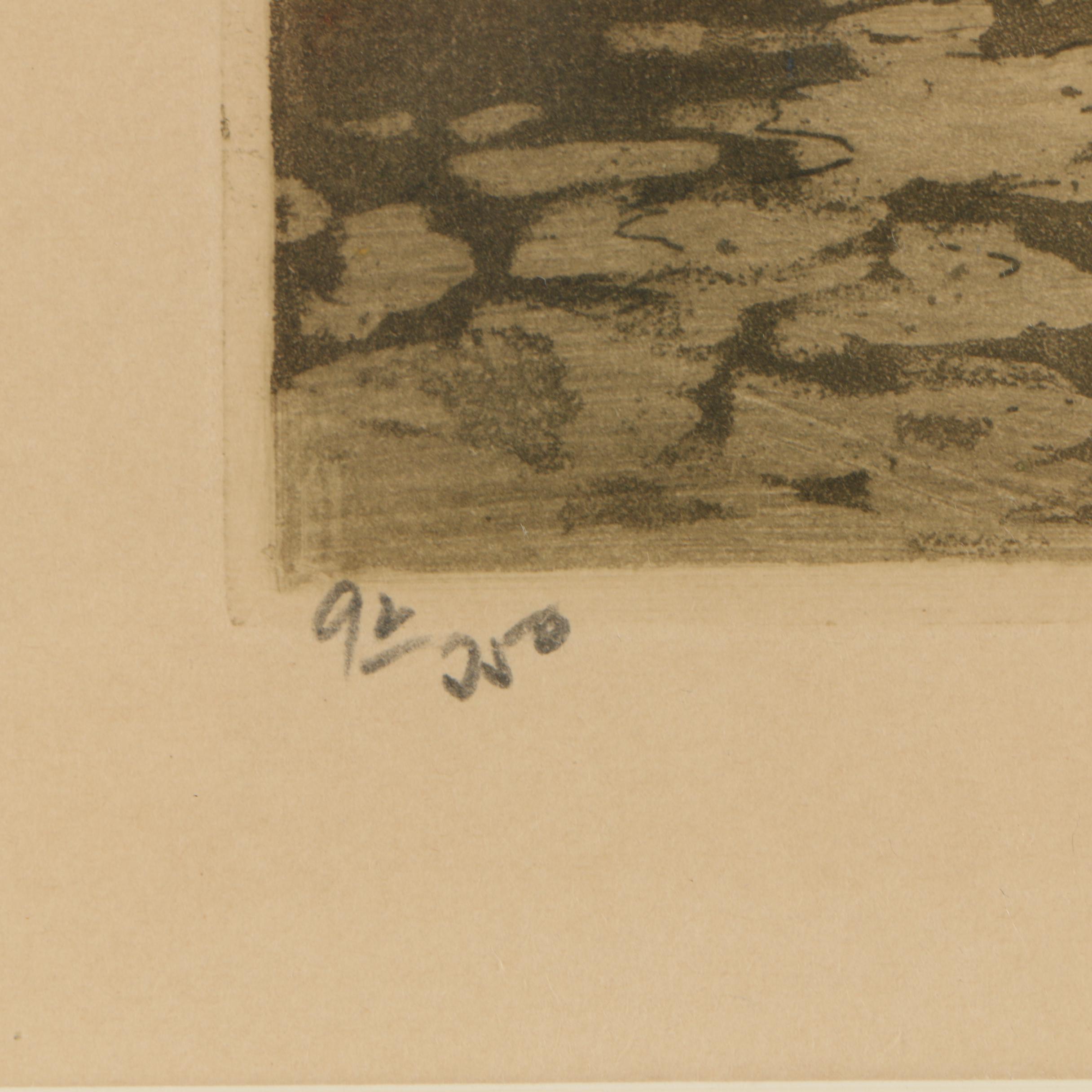 Limited Edition Color Etching