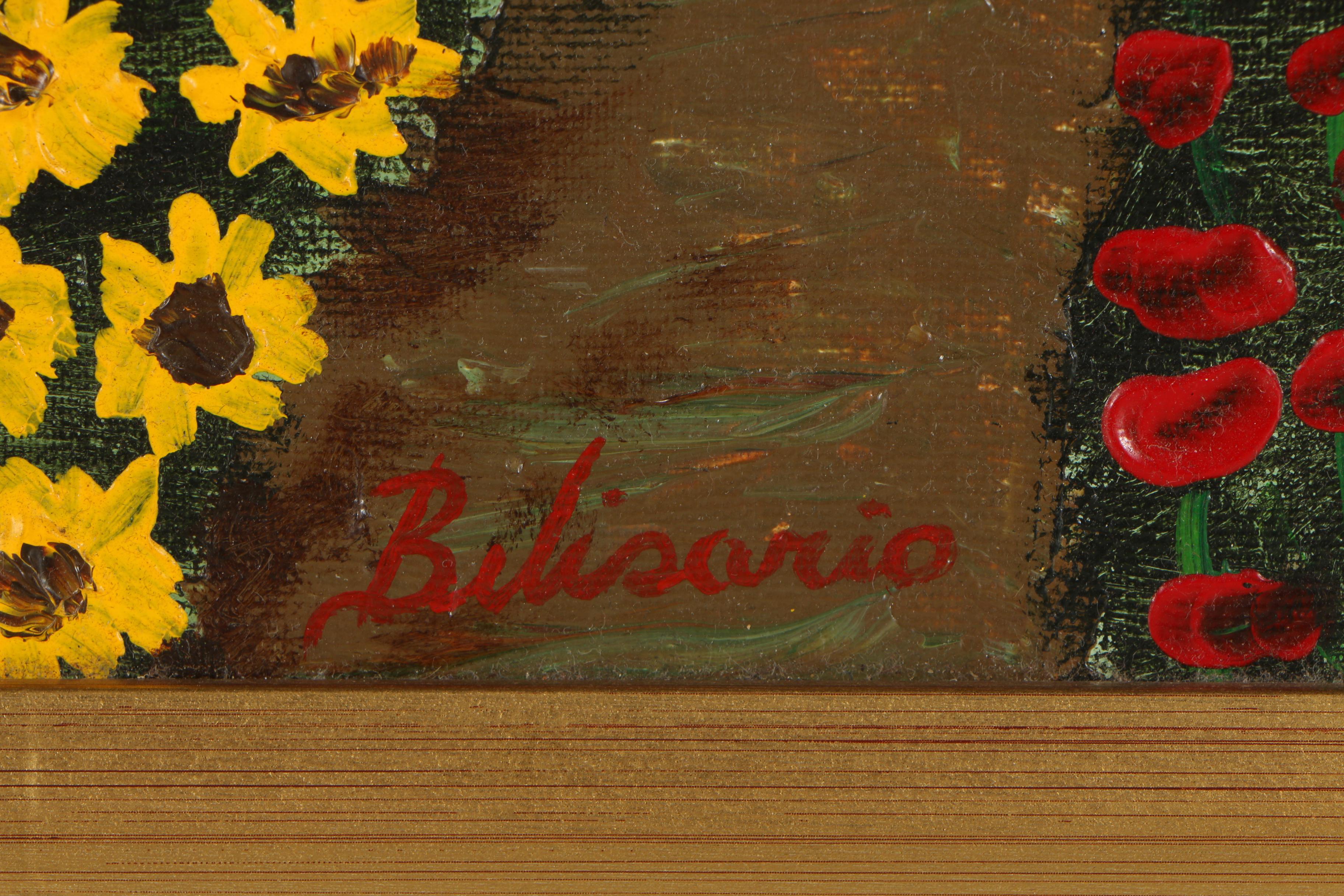 Early 21st Century Belisario Manrique Oil Painting