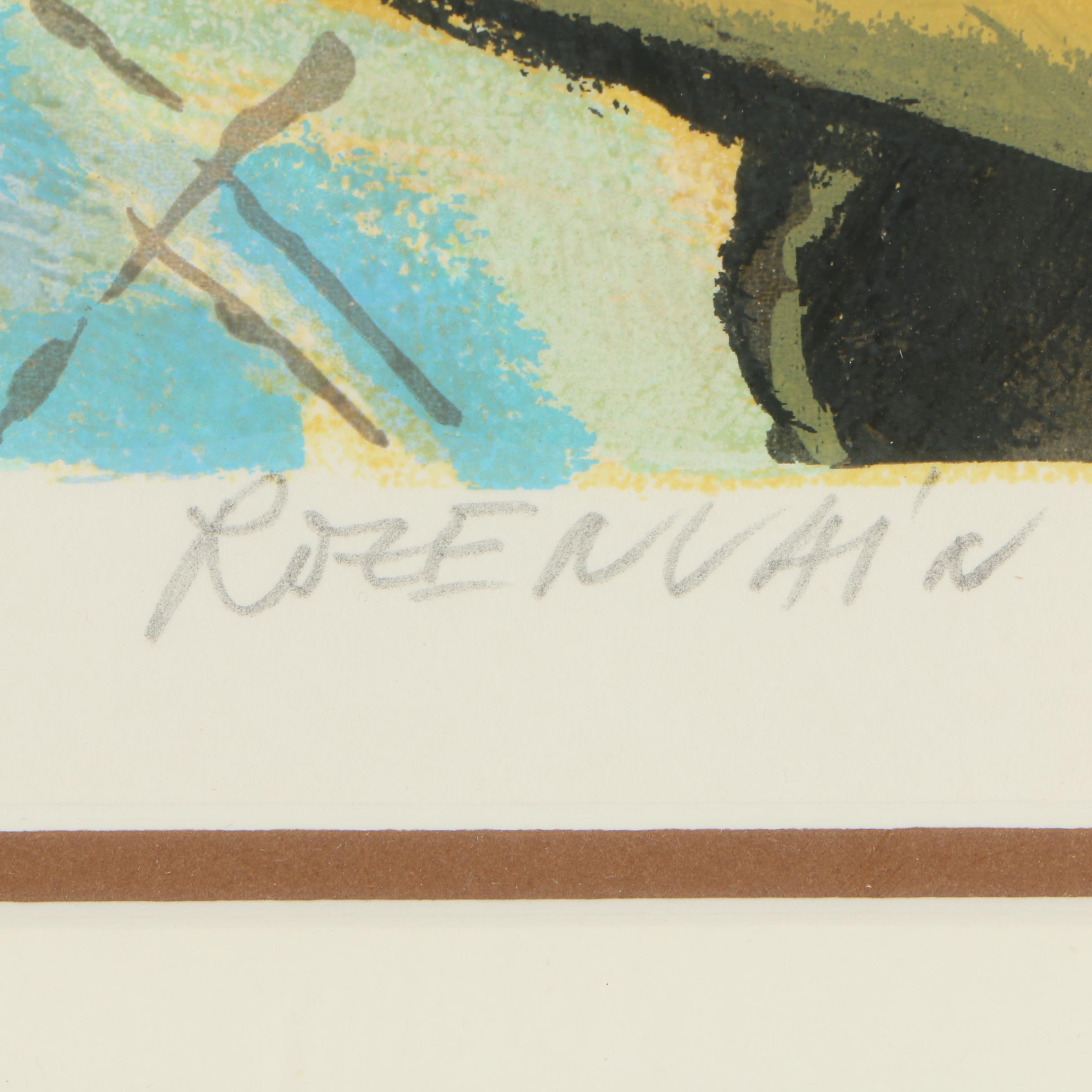 Michael Rozenvain Limited Edition Serigraph