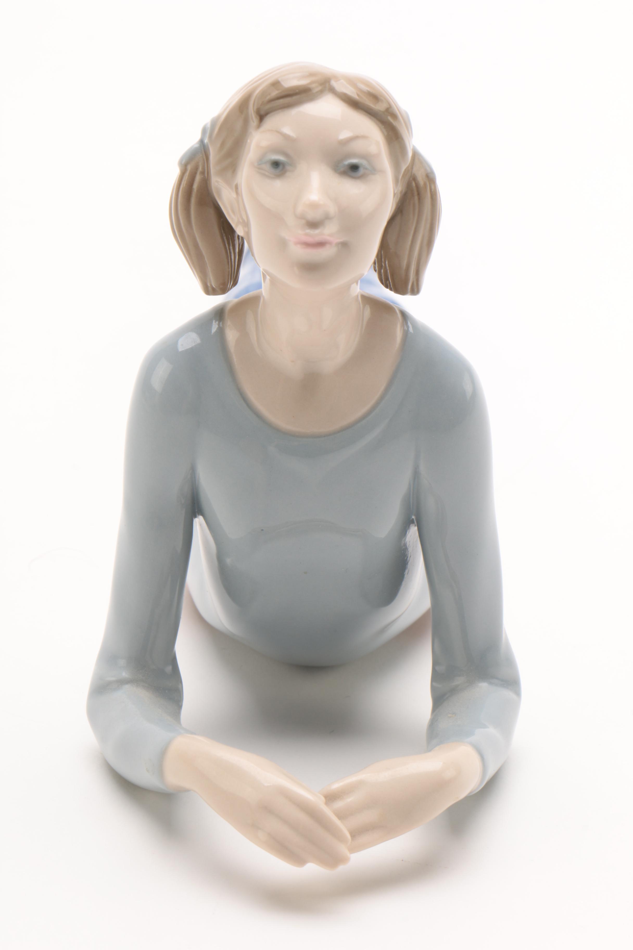 1985 Lladró "Gymnast Floor Exercise" Porcelain Figurine