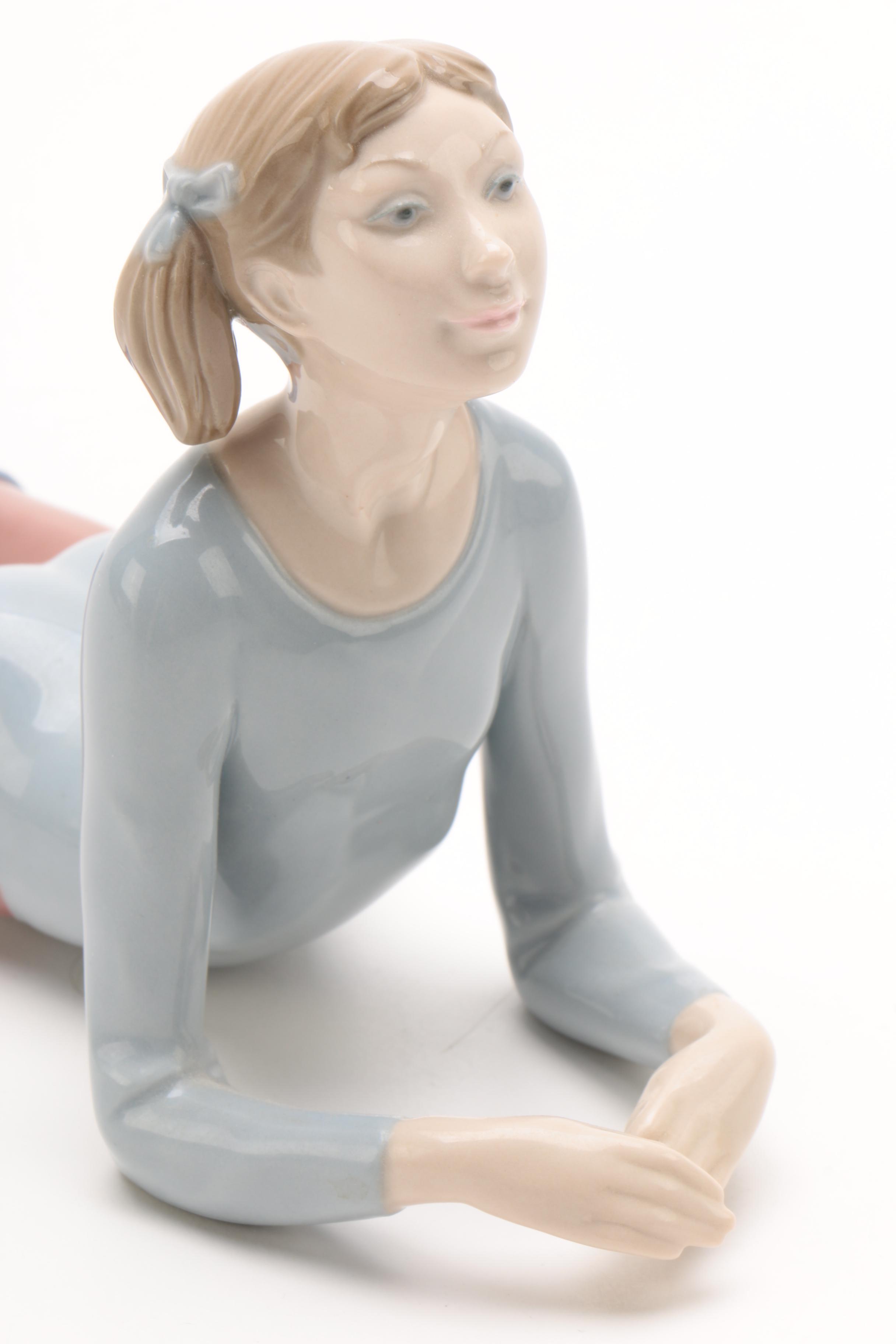 1985 Lladró "Gymnast Floor Exercise" Porcelain Figurine