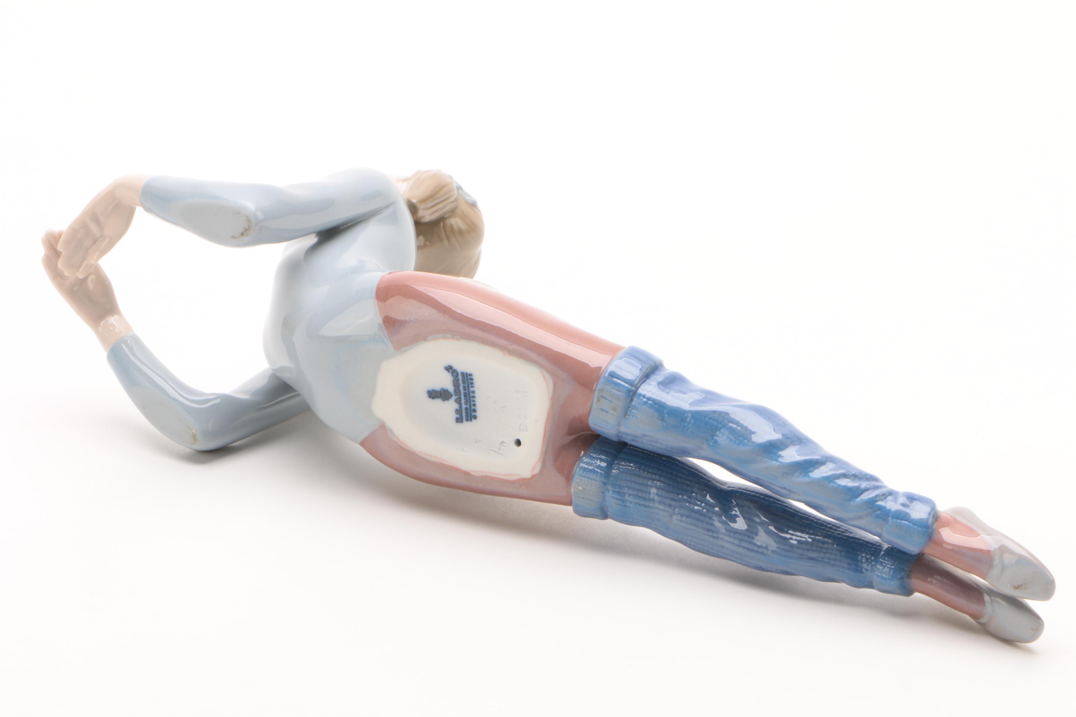 1985 Lladró "Gymnast Floor Exercise" Porcelain Figurine