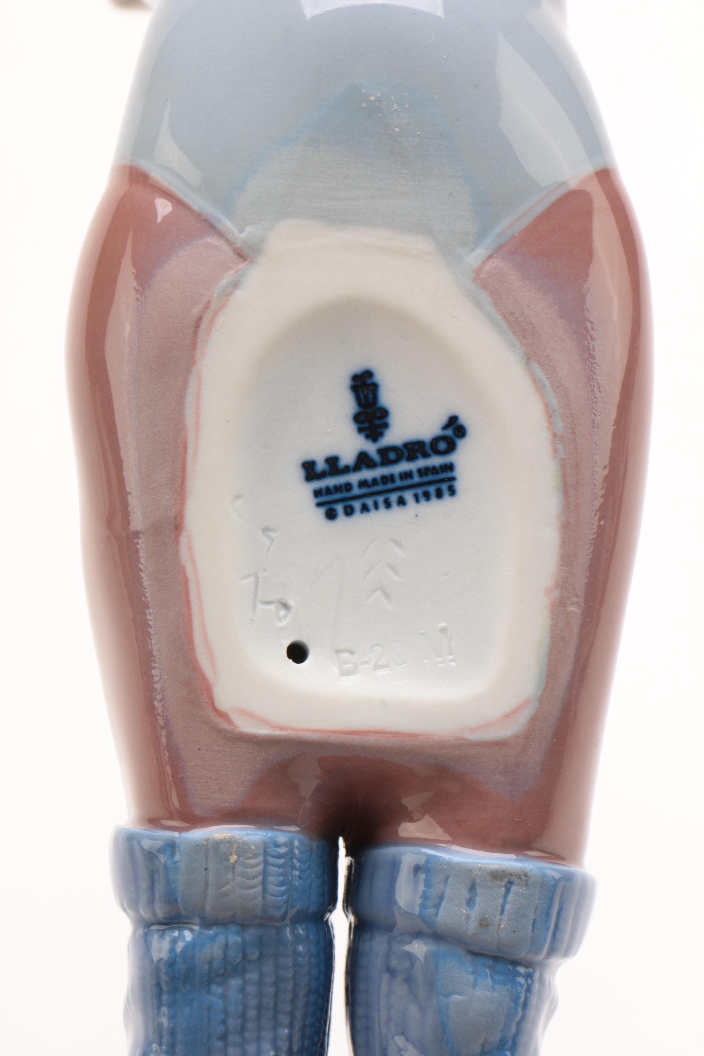 1985 Lladró "Gymnast Floor Exercise" Porcelain Figurine