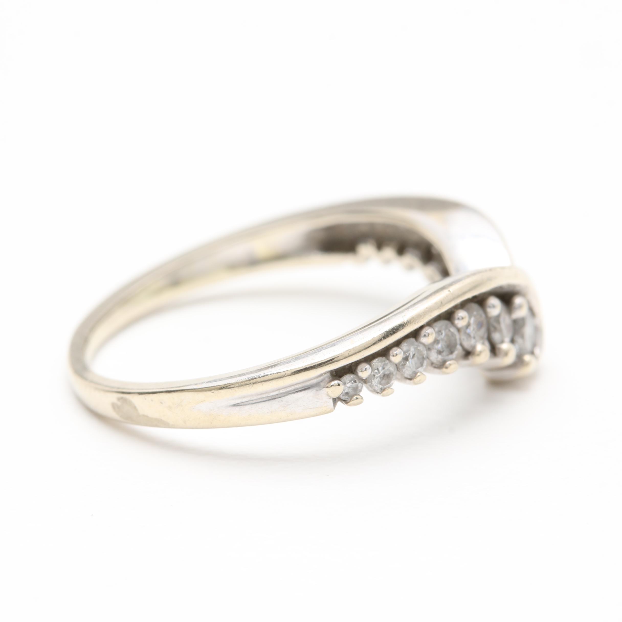 14K Yellow Gold Diamond Ring
