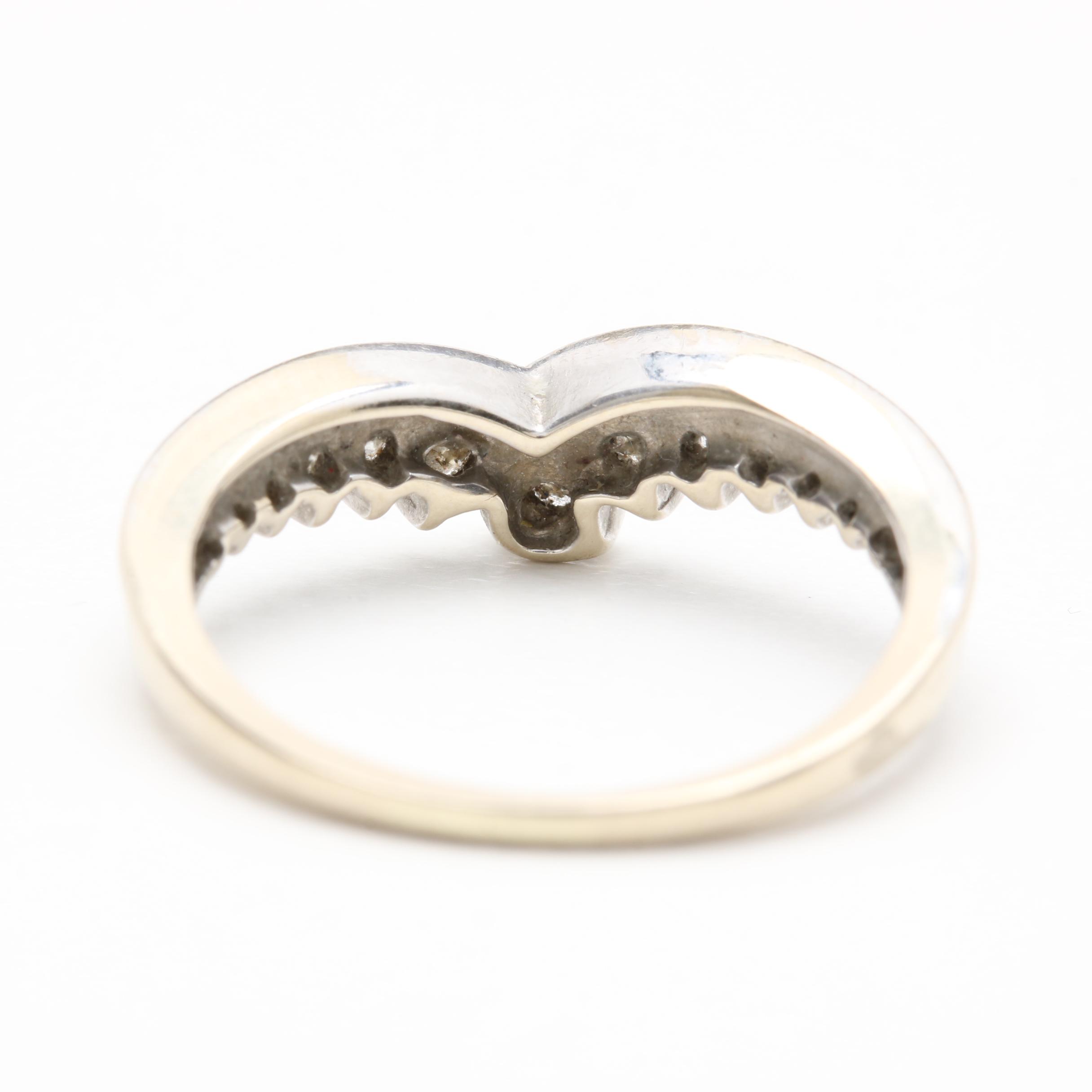 14K Yellow Gold Diamond Ring