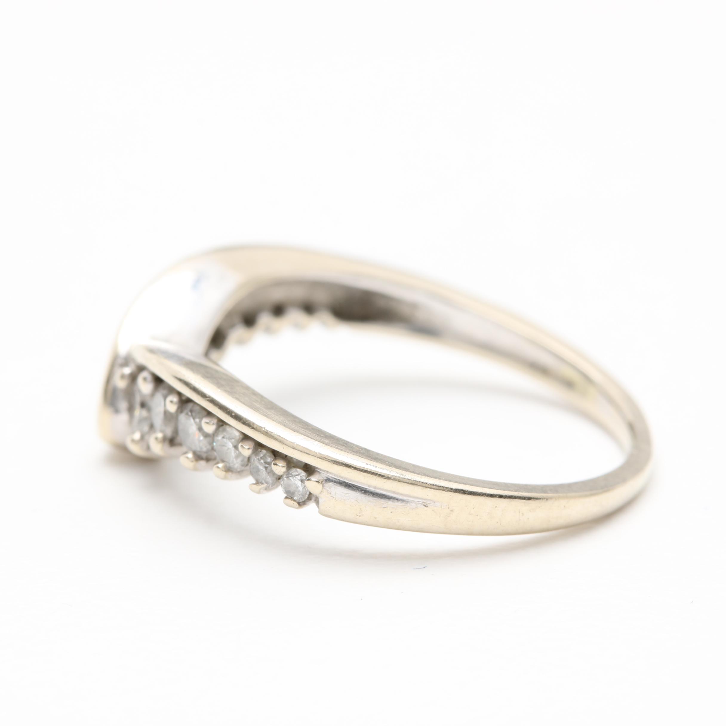 14K Yellow Gold Diamond Ring