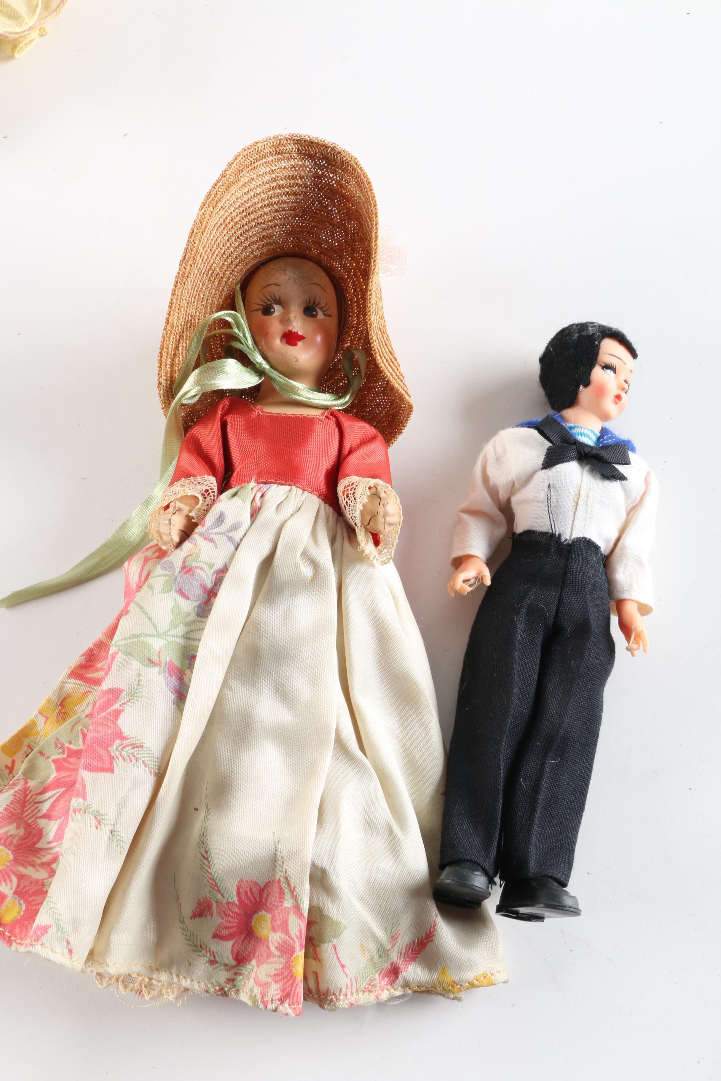 Vintage Madame Alexander and Nancy Ann Dolls