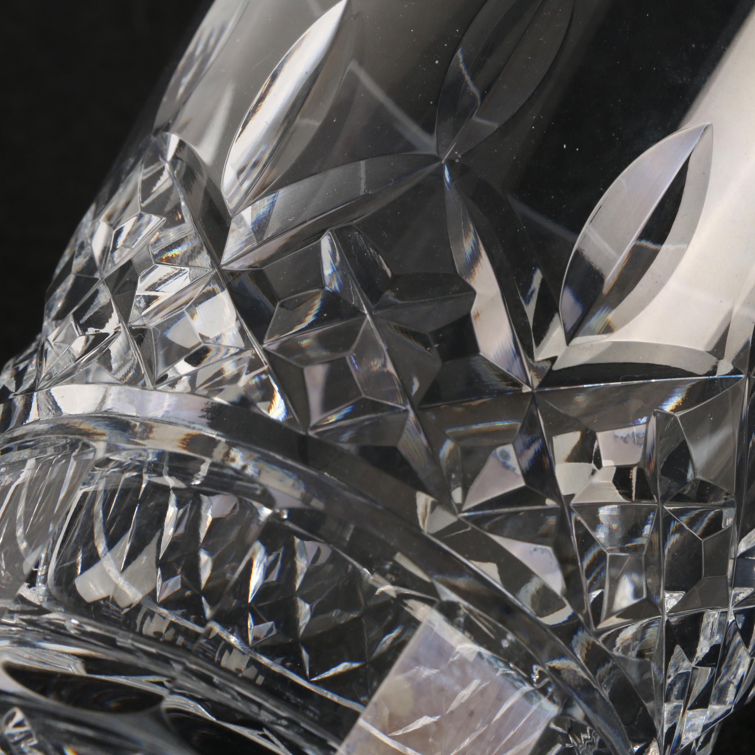 Waterford Crystal "Lismore" Double Old Fashioned Glasses