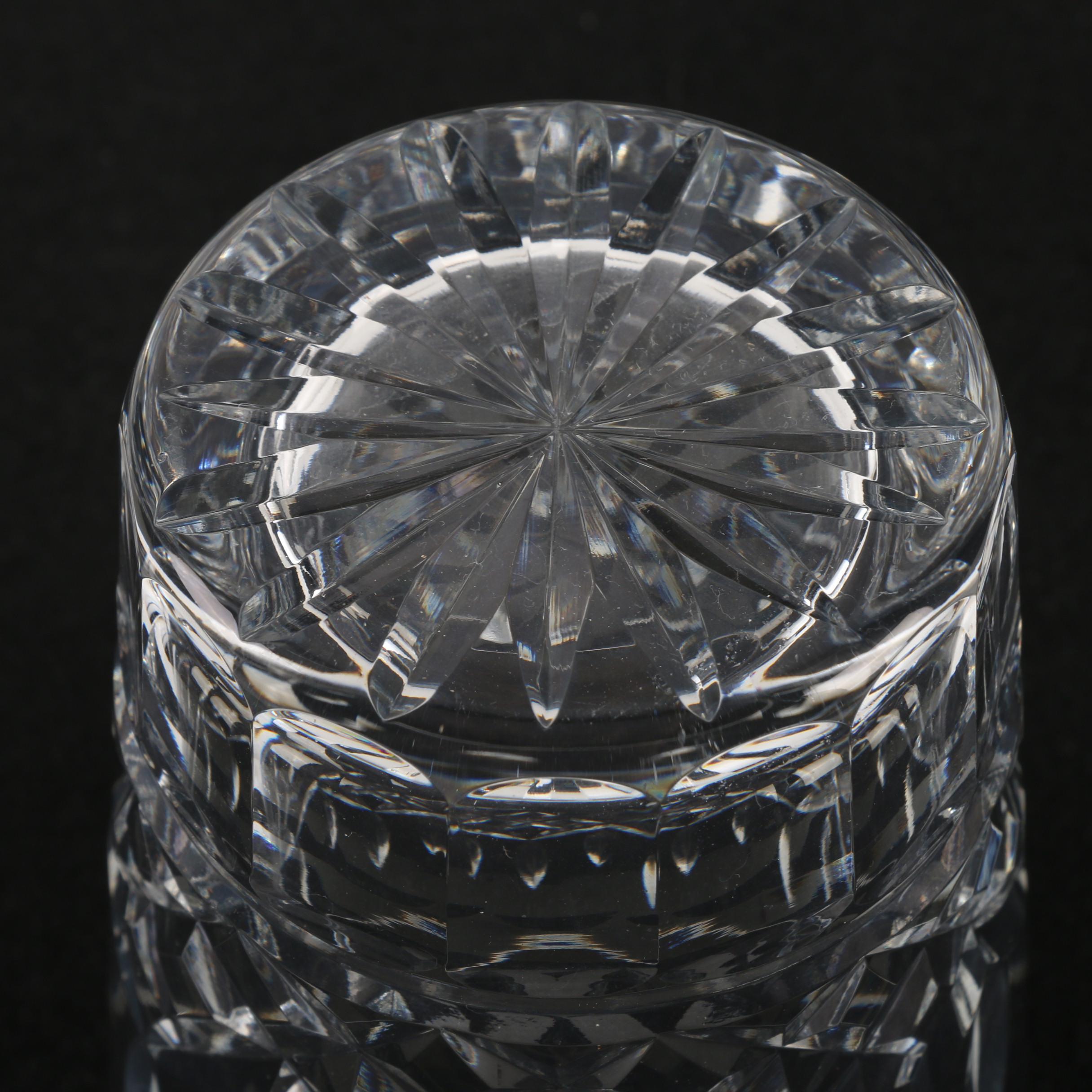 Waterford Crystal "Lismore" Double Old Fashioned Glasses