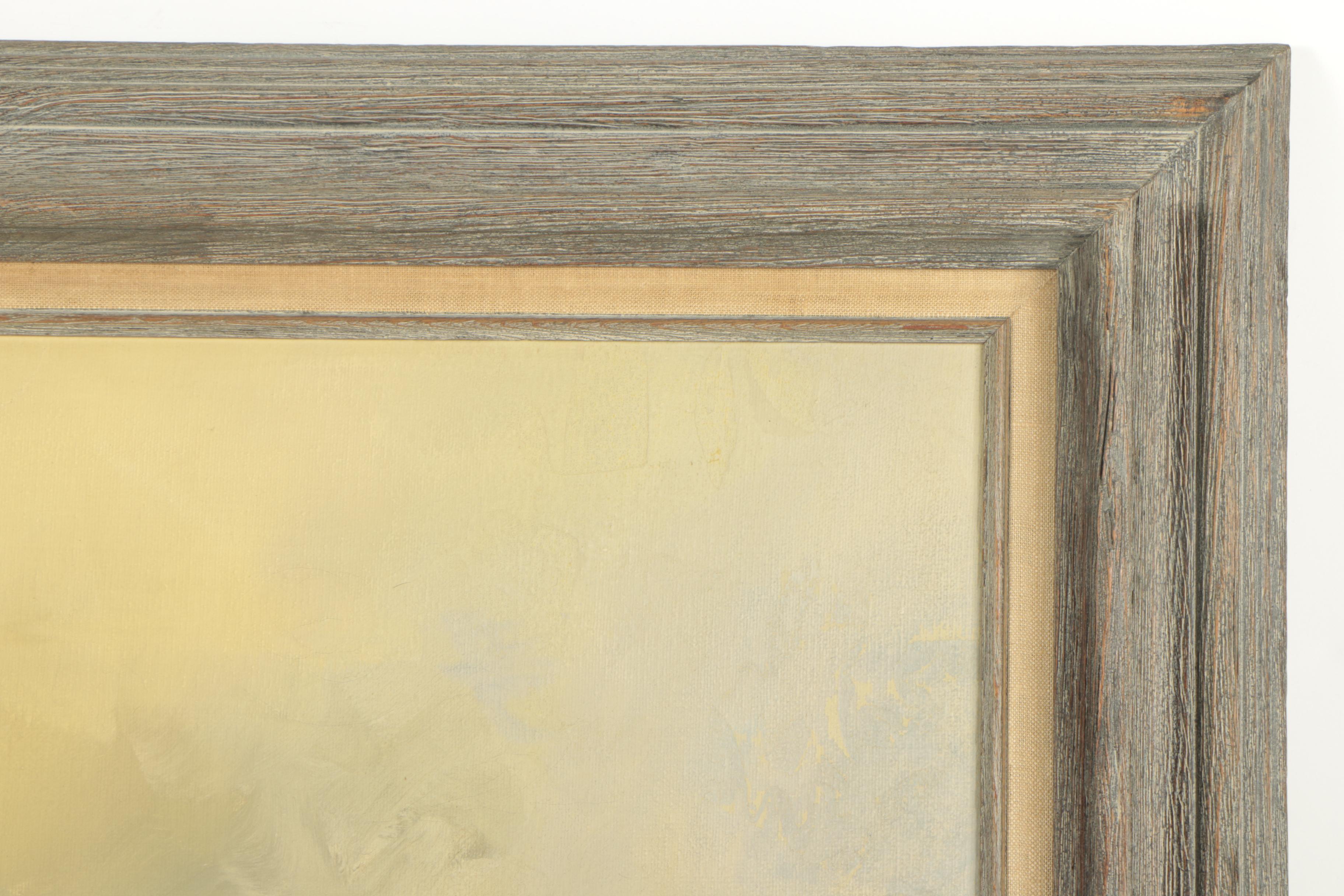 Karl Neumann Beach Landscape Oil Painting