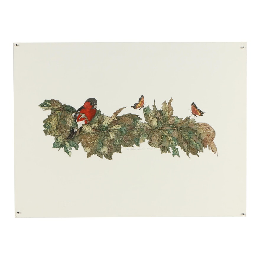 Rickson Limited Edition Color Etching "Nature's Splendor"