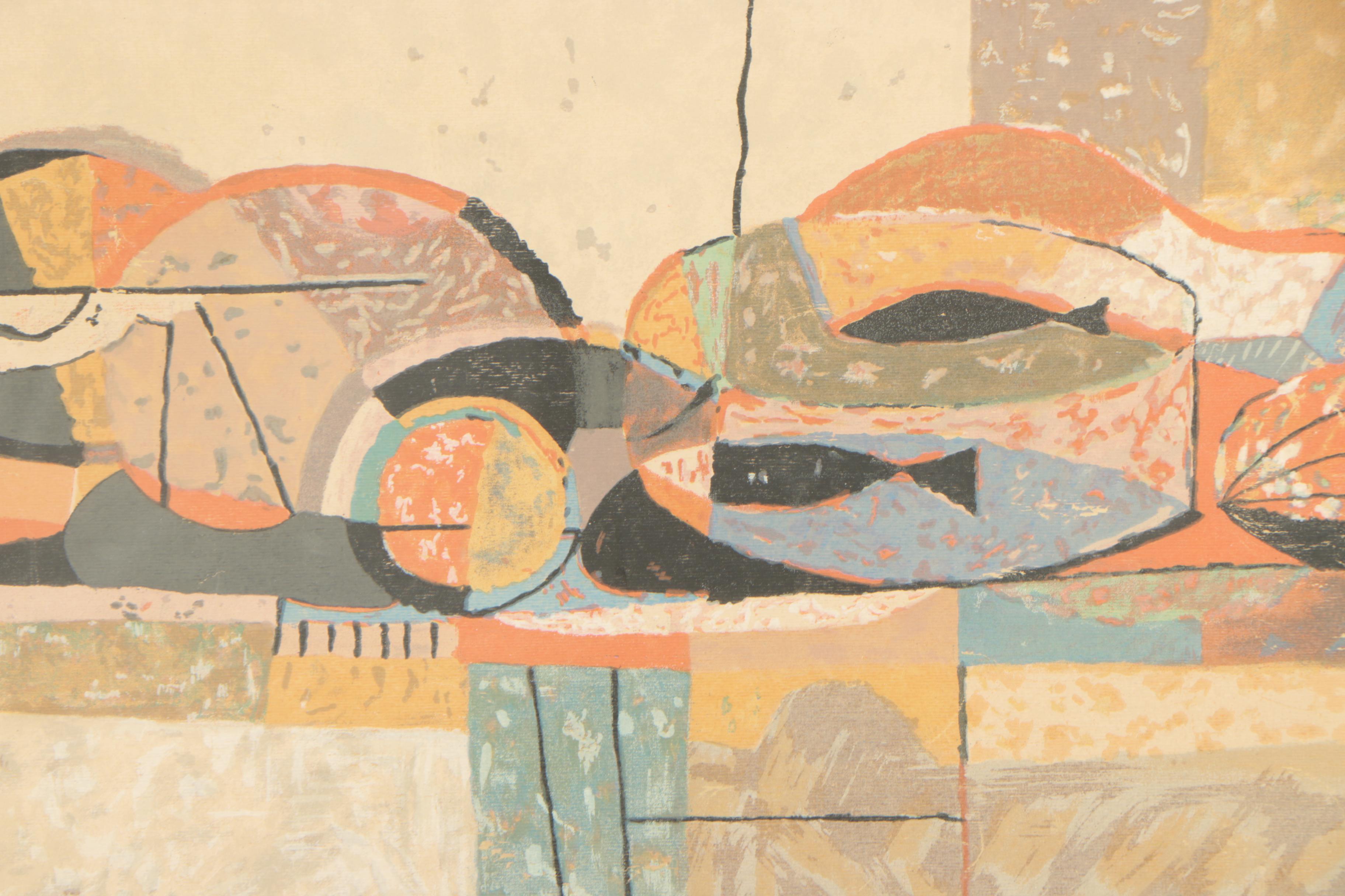 Serigraph After Sademitsu Neil Fujita