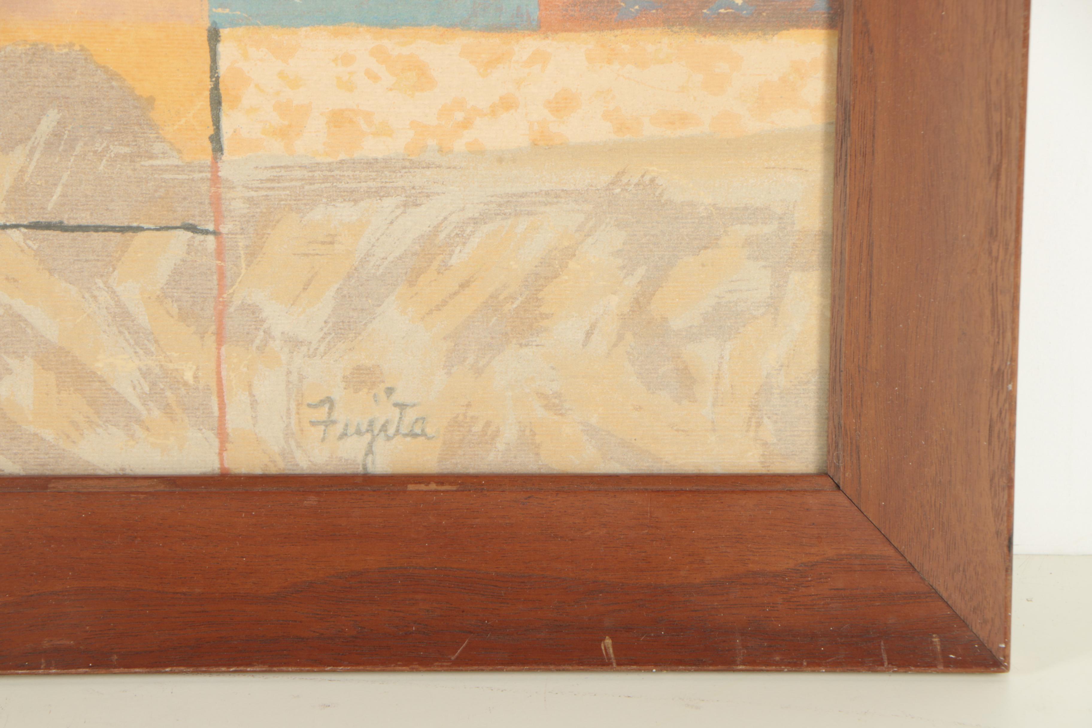 Serigraph After Sademitsu Neil Fujita