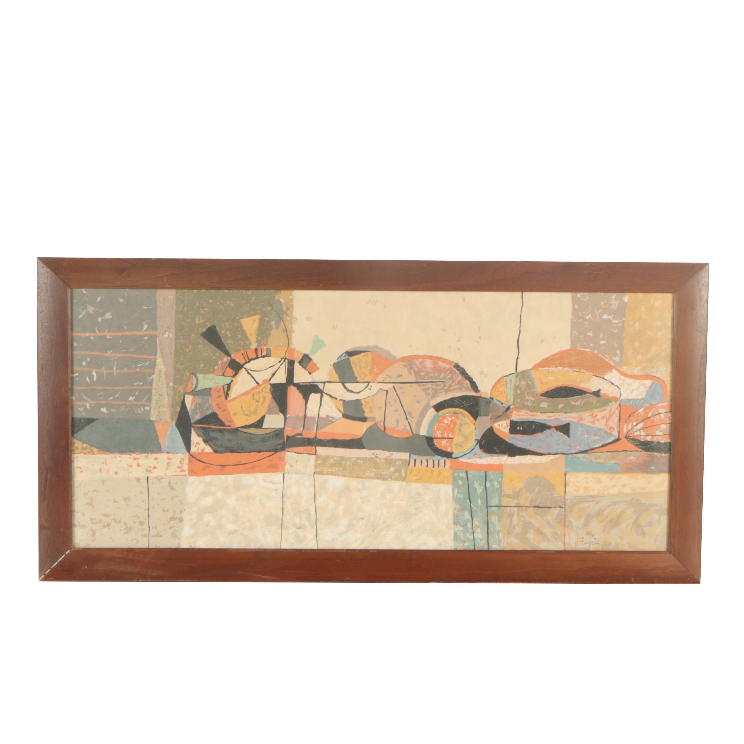 Serigraph After Sademitsu Neil Fujita