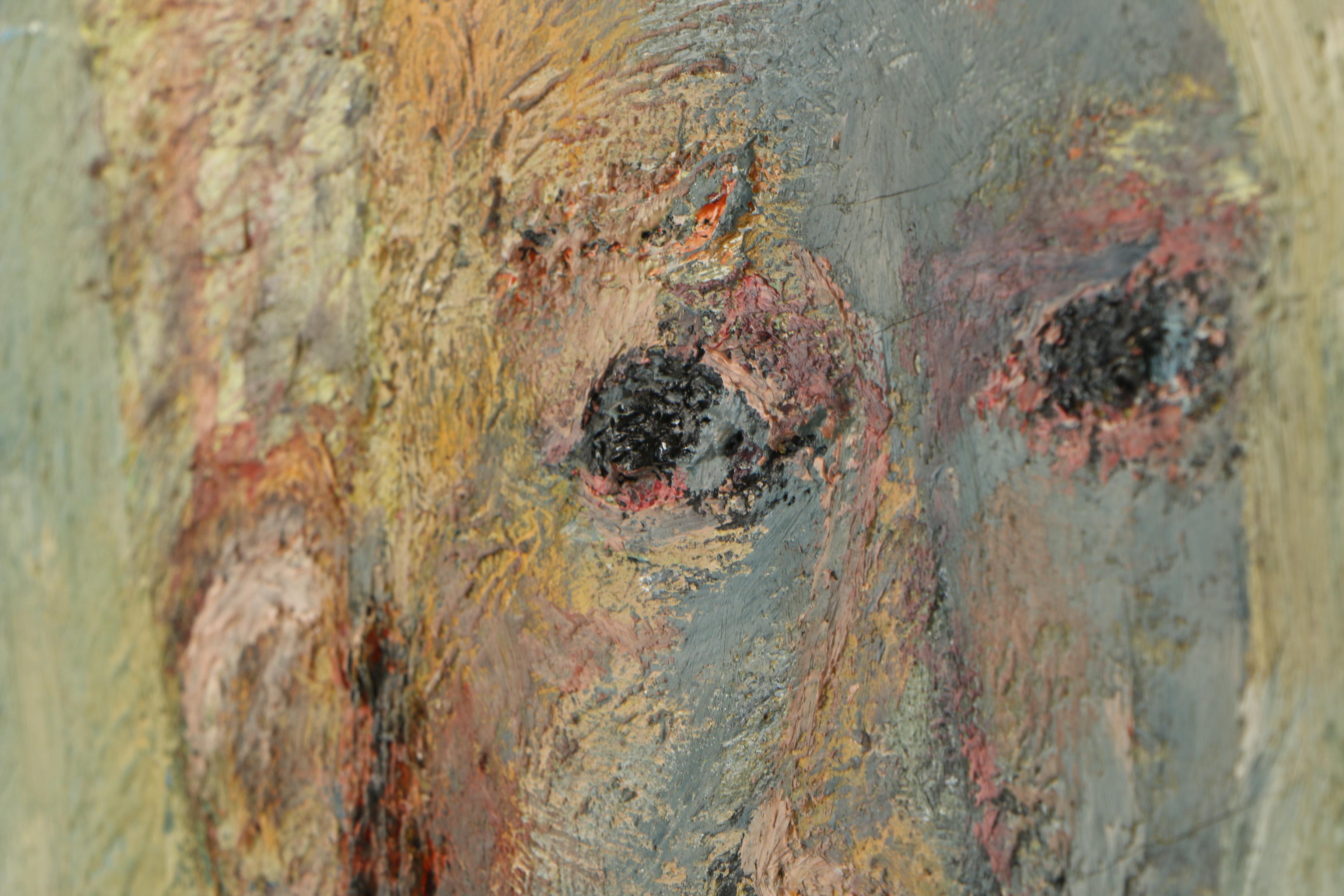 Copy Painting after Vincent Van Gogh "Self-Portrait in Front of the Easel"