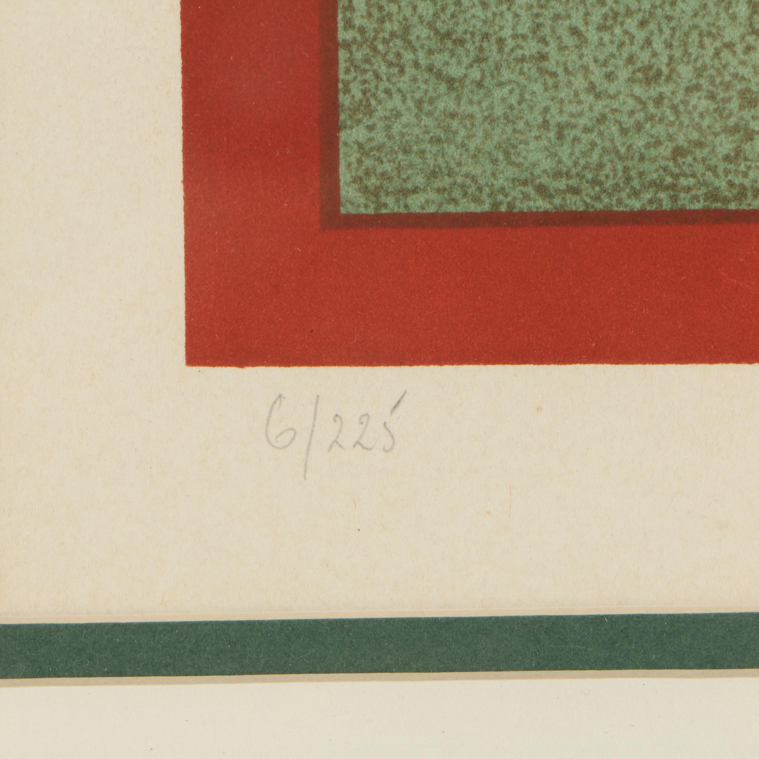 Mihail Chemiakin Lithograph "Carnival of Saint Petersburg"