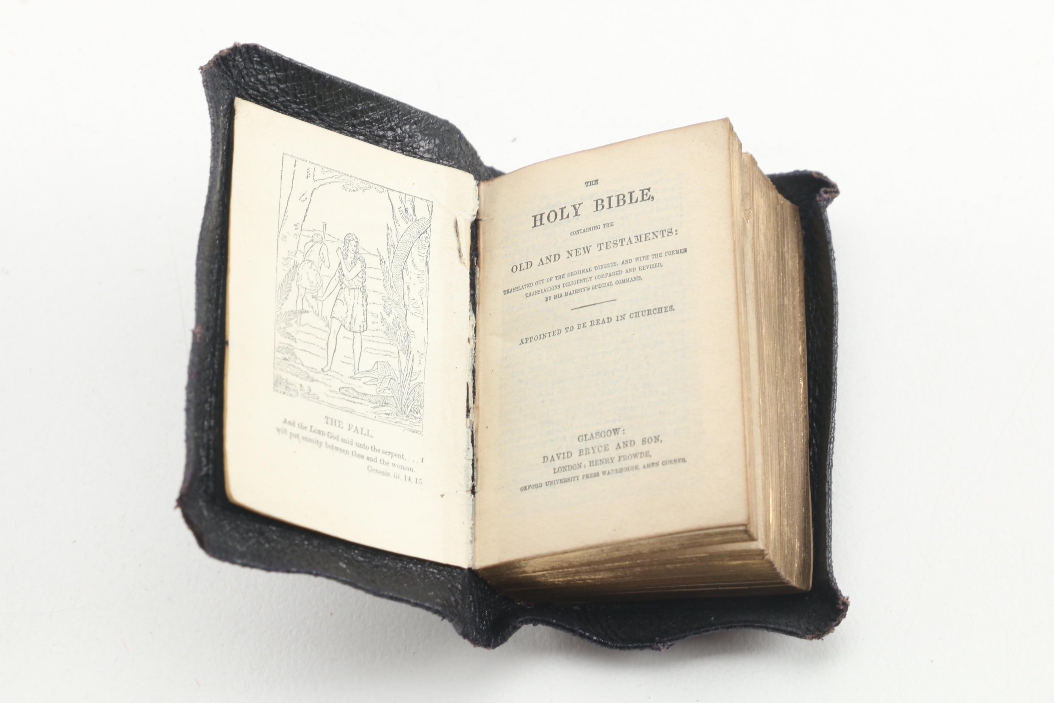 Birmingham Silver Co. Tray with Other Silver Plate Tableware and Miniature Bible