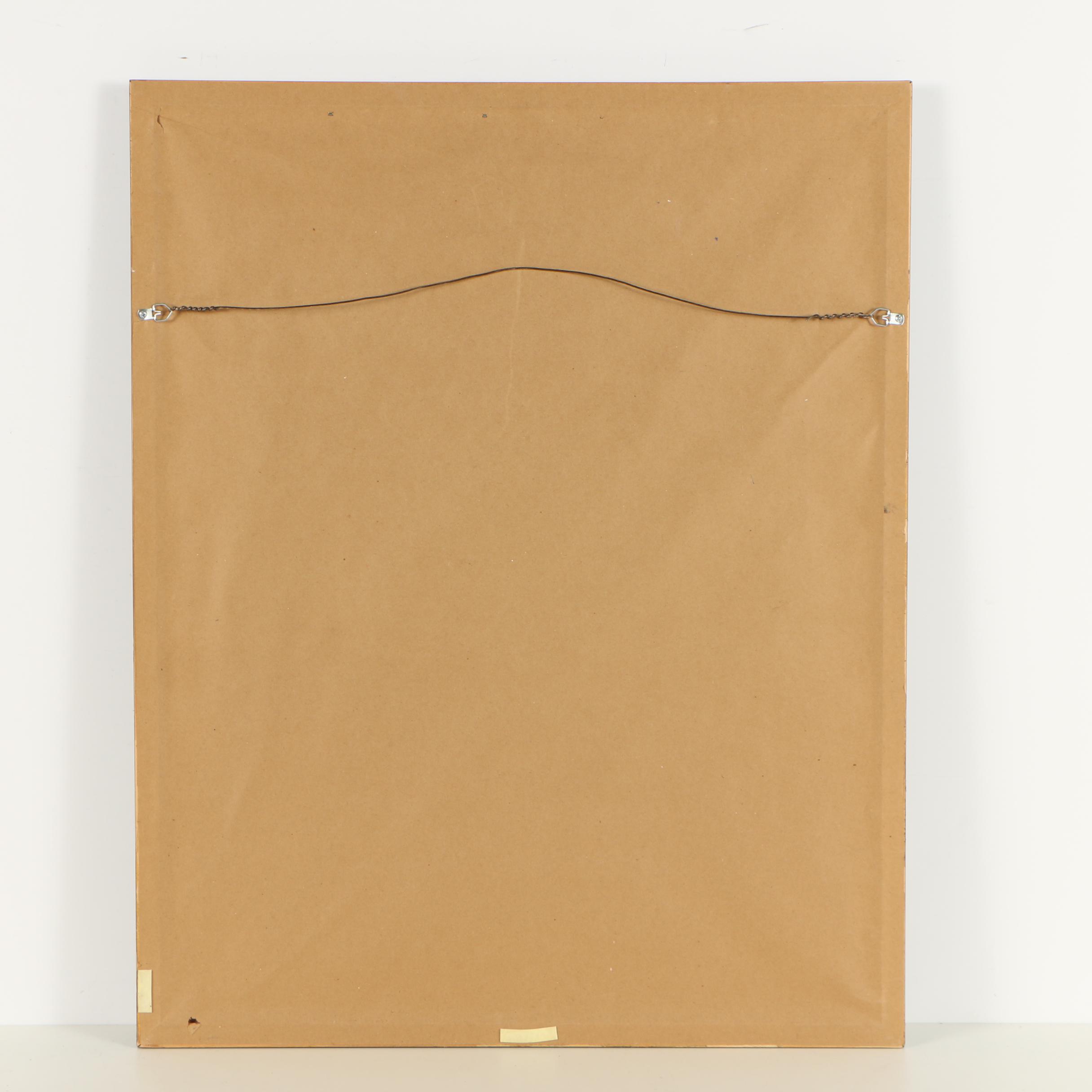 Mihail Chemiakin Limited Edition Lithograph "The Blue Mask"