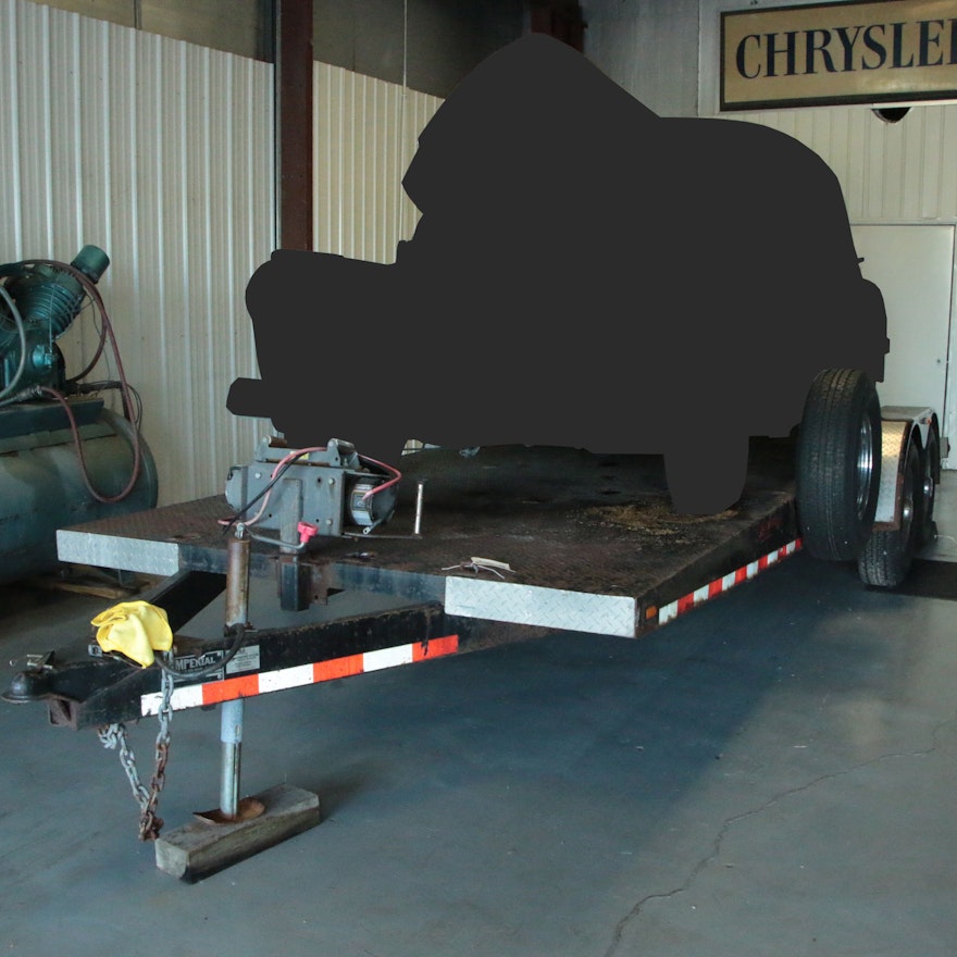 2006 Imperial Flat Bed Cargo Trailer