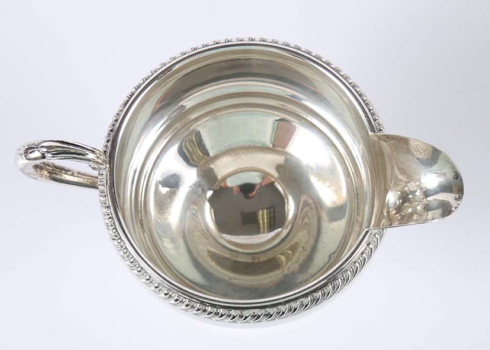 Fisher Silversmiths Inc. Weighted Sterling Silver Sugar and Creamer Set