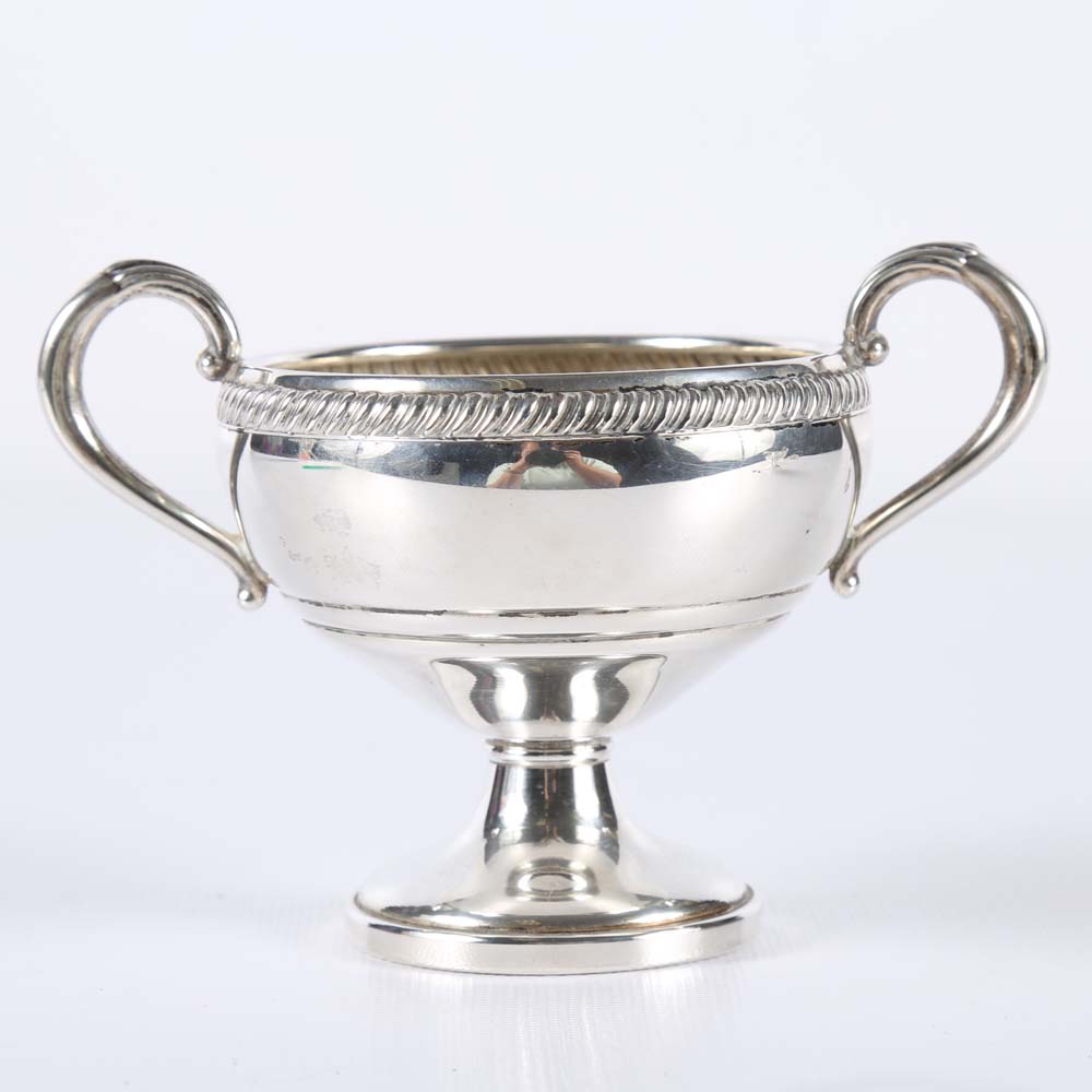 Fisher Silversmiths Inc. Weighted Sterling Silver Sugar and Creamer Set