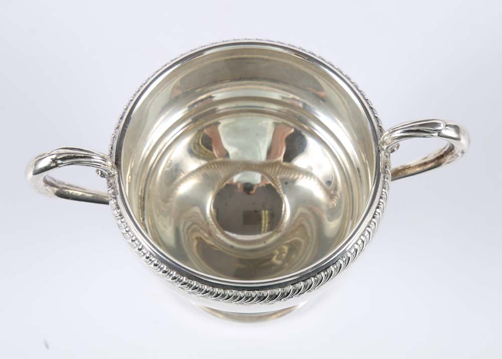 Fisher Silversmiths Inc. Weighted Sterling Silver Sugar and Creamer Set