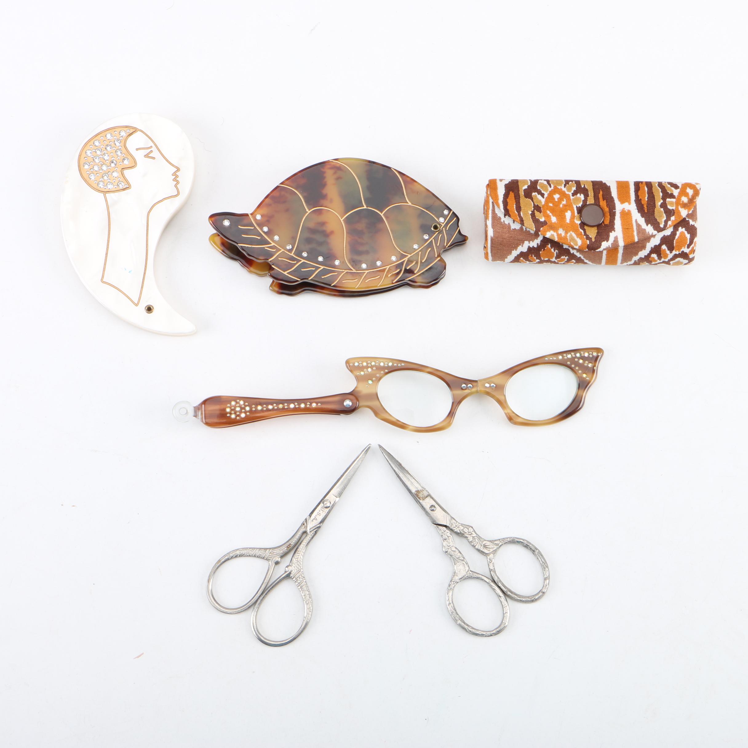 Vintage Vanity Accessories and Readers