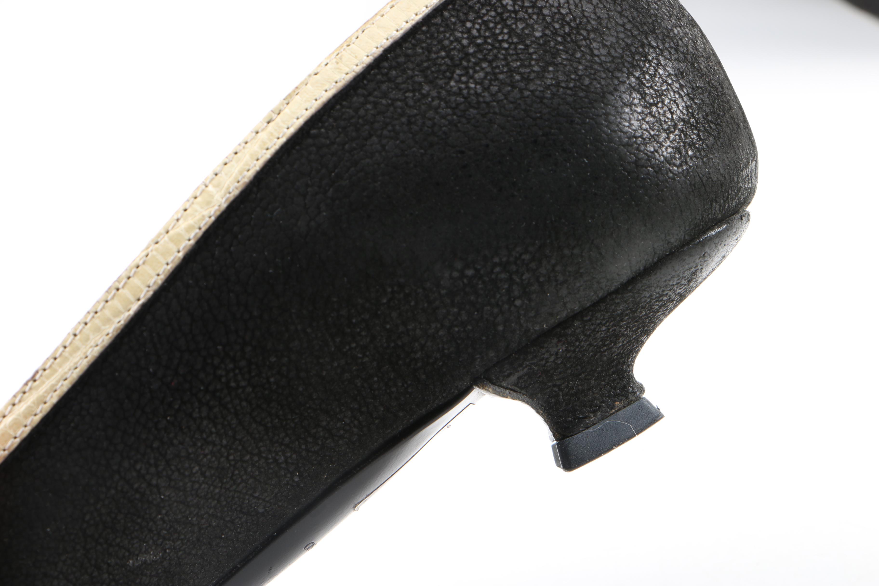 Women's Leather and Suede Heels Including Prada, Stuart Weitzman and Mootich