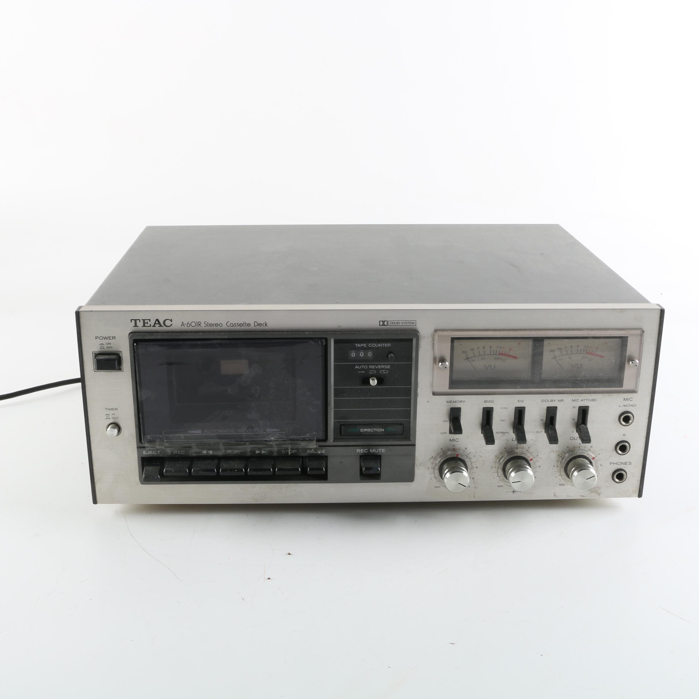 Vintage TEAC A-601R Stereo Cassette Deck
