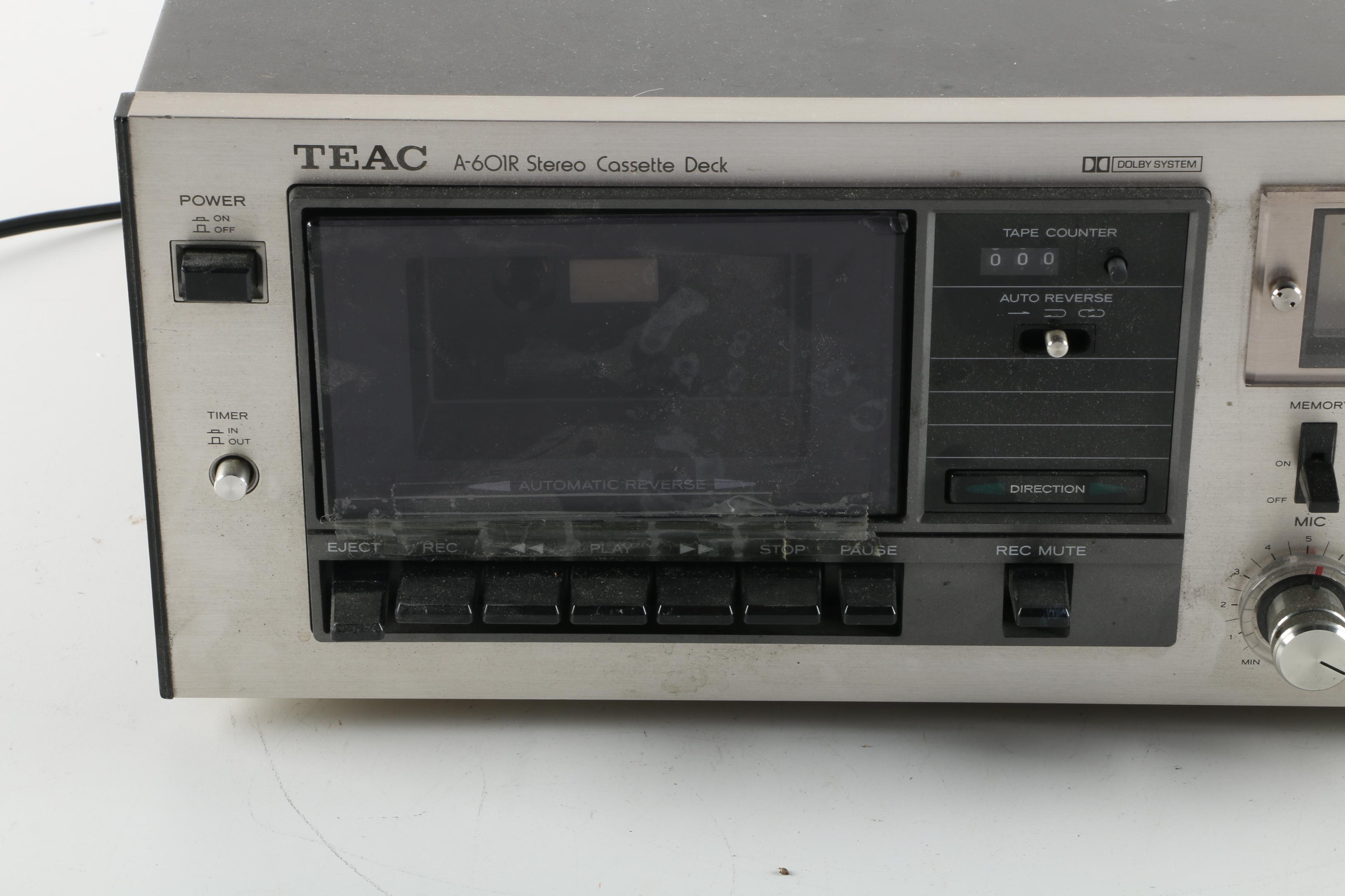 Vintage TEAC A-601R Stereo Cassette Deck