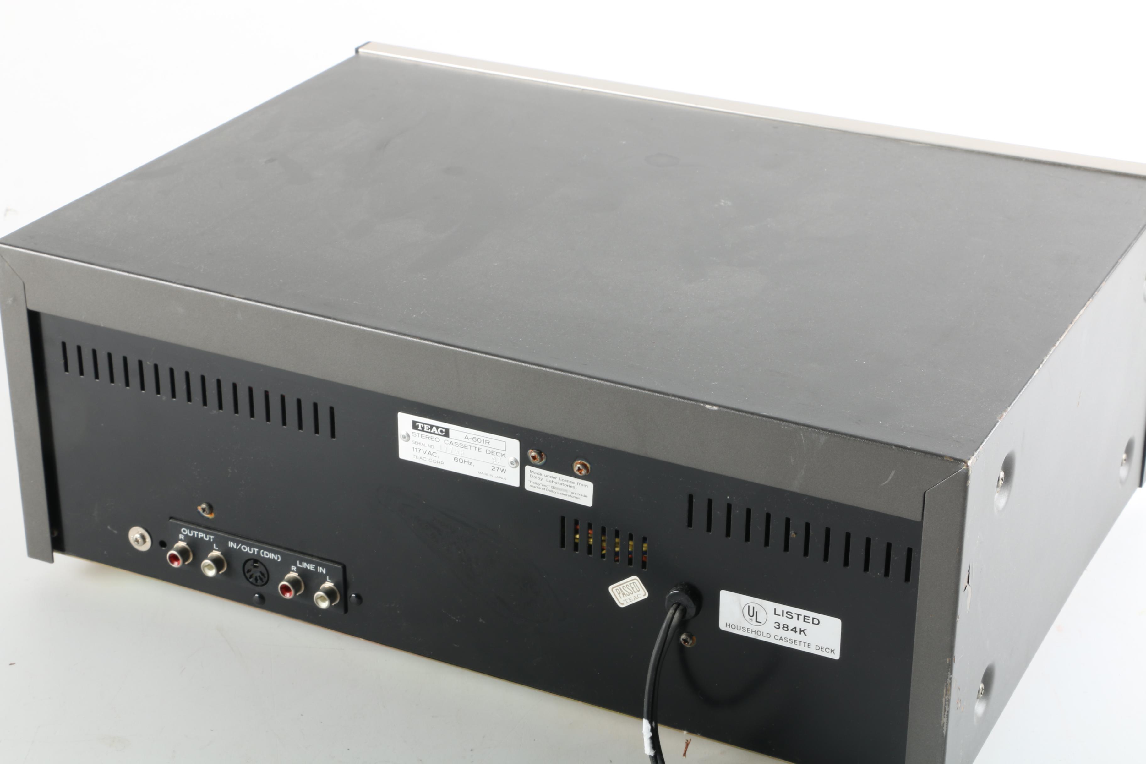 Vintage TEAC A-601R Stereo Cassette Deck