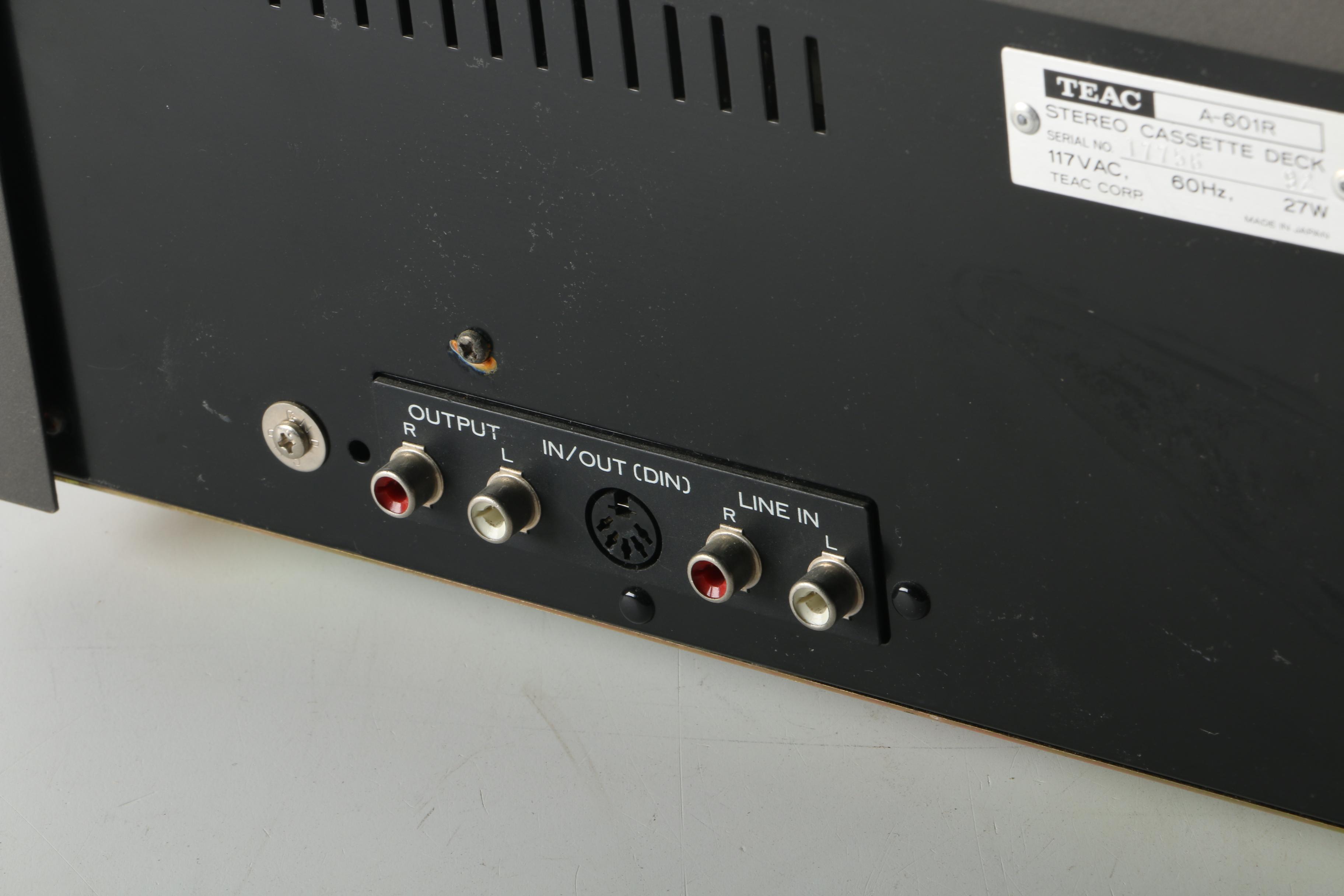 Vintage TEAC A-601R Stereo Cassette Deck