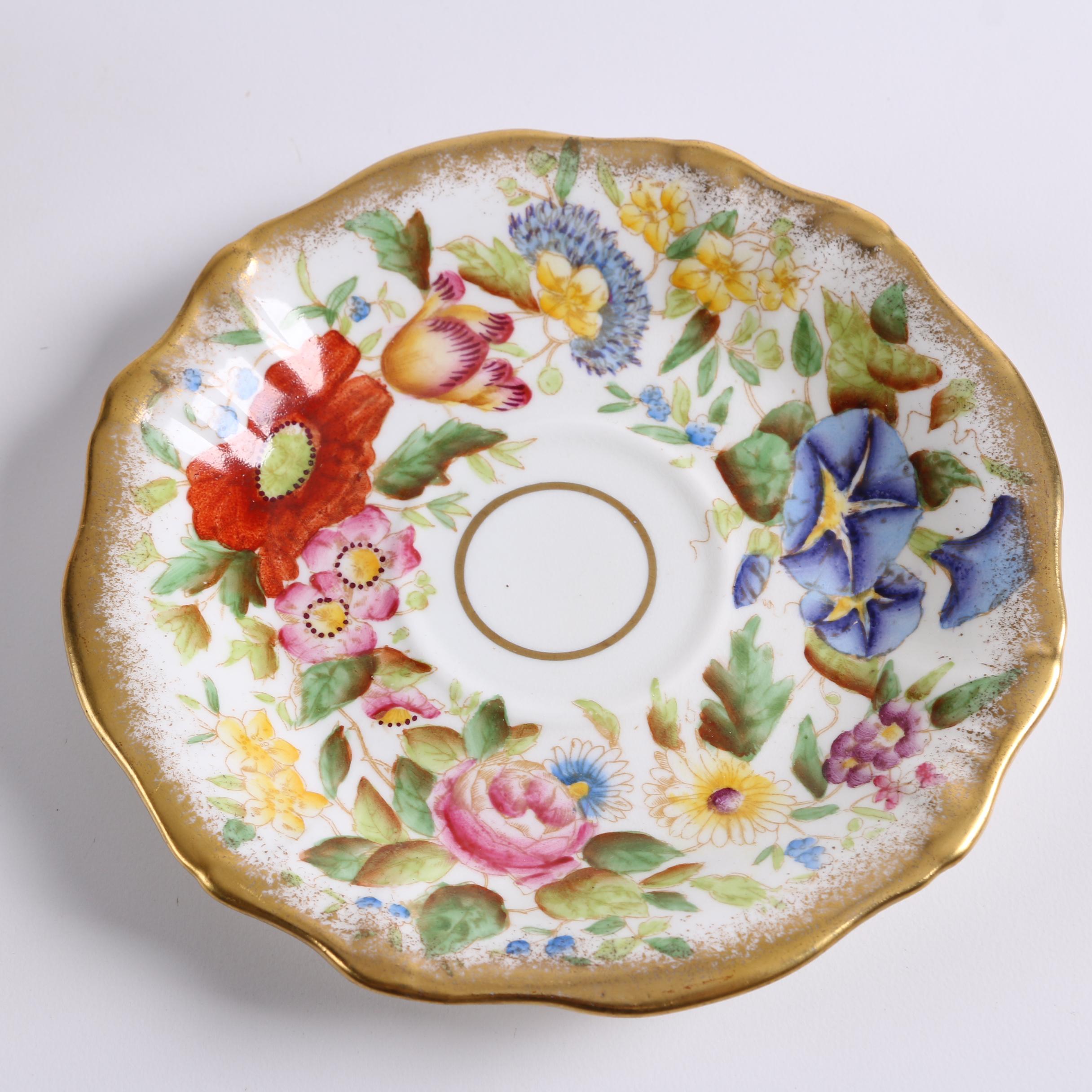 Vintage Copeland Spode "India Tree"and Hammersley "Queen Ann" Tableware