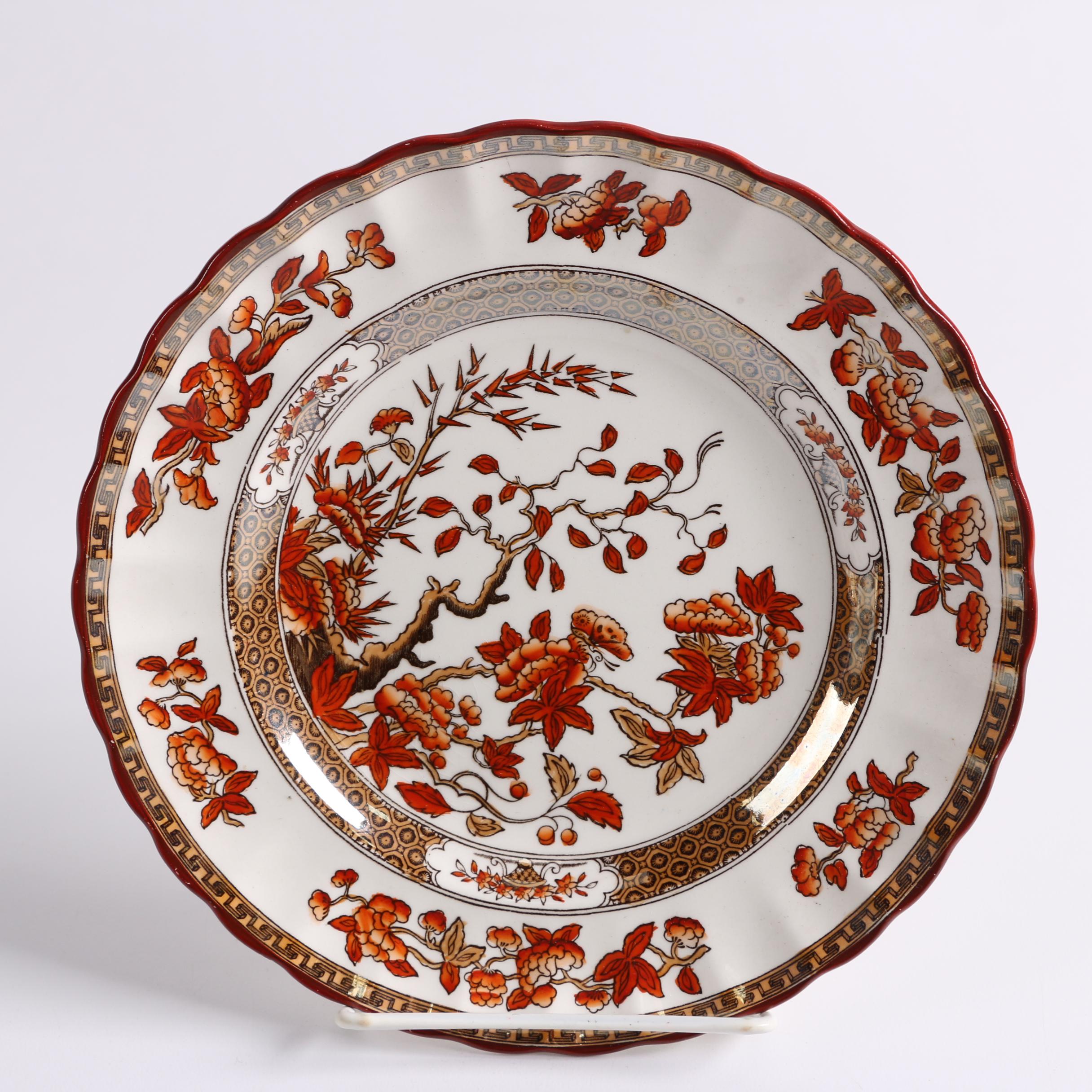 Vintage Copeland Spode "India Tree"and Hammersley "Queen Ann" Tableware