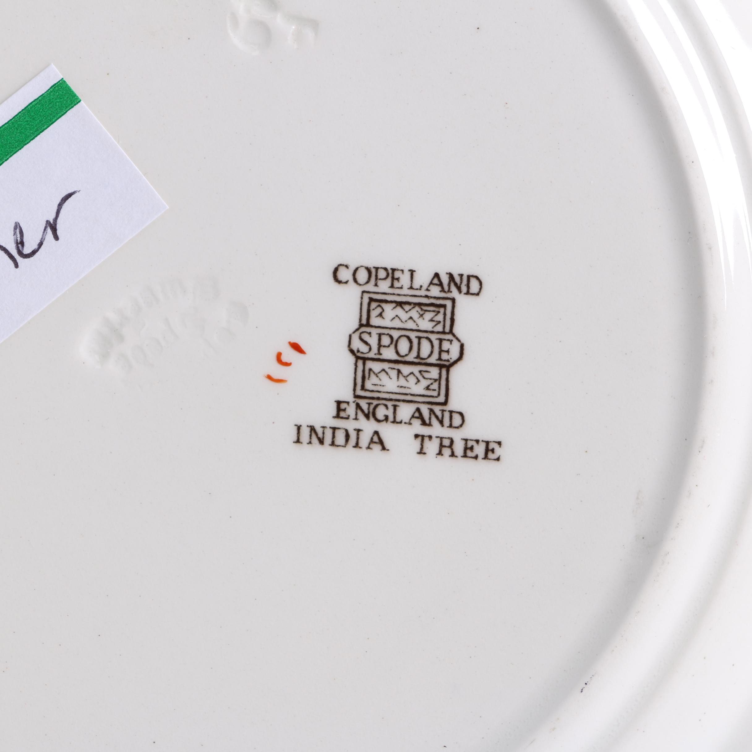 Vintage Copeland Spode "India Tree"and Hammersley "Queen Ann" Tableware