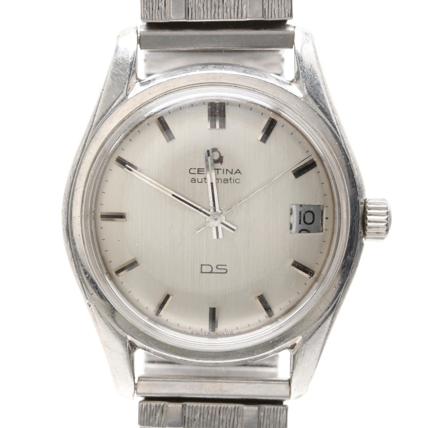 Certina "Double Security" Stainless Steel Wristwatch