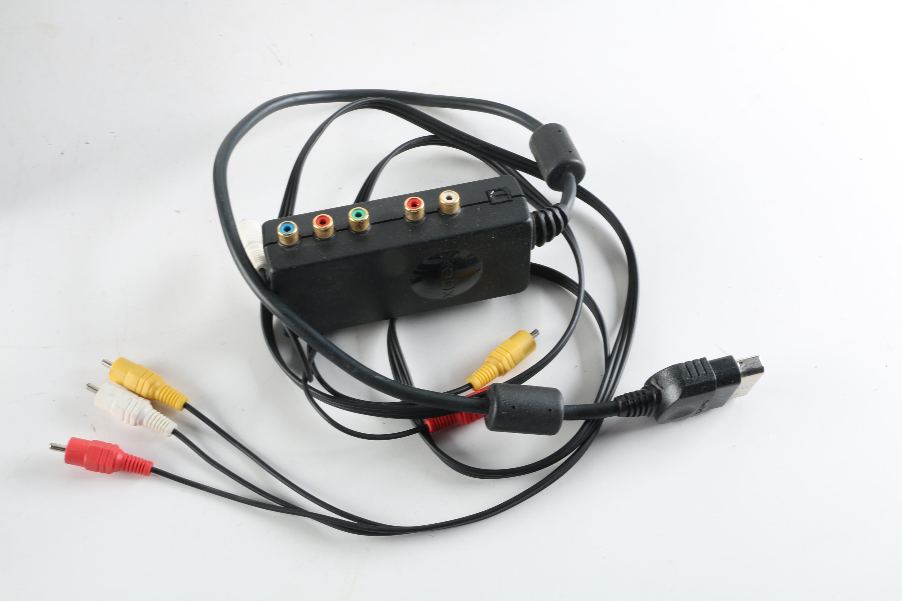 Microsoft Original Xbox with Games and GameStop Controller