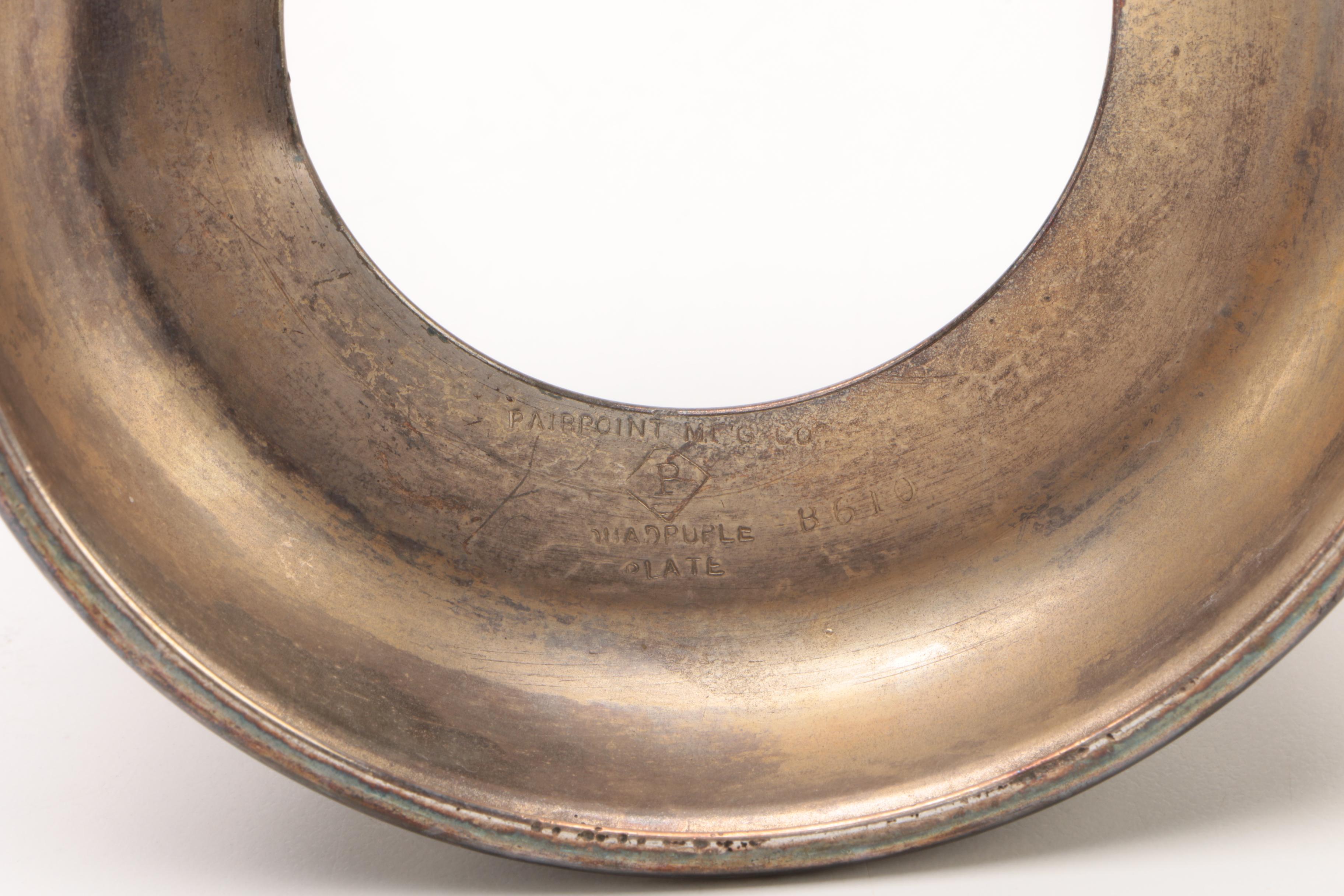 Pairpoint Quadruple Silver Plate Pickle Castor and Other Plated Tableware