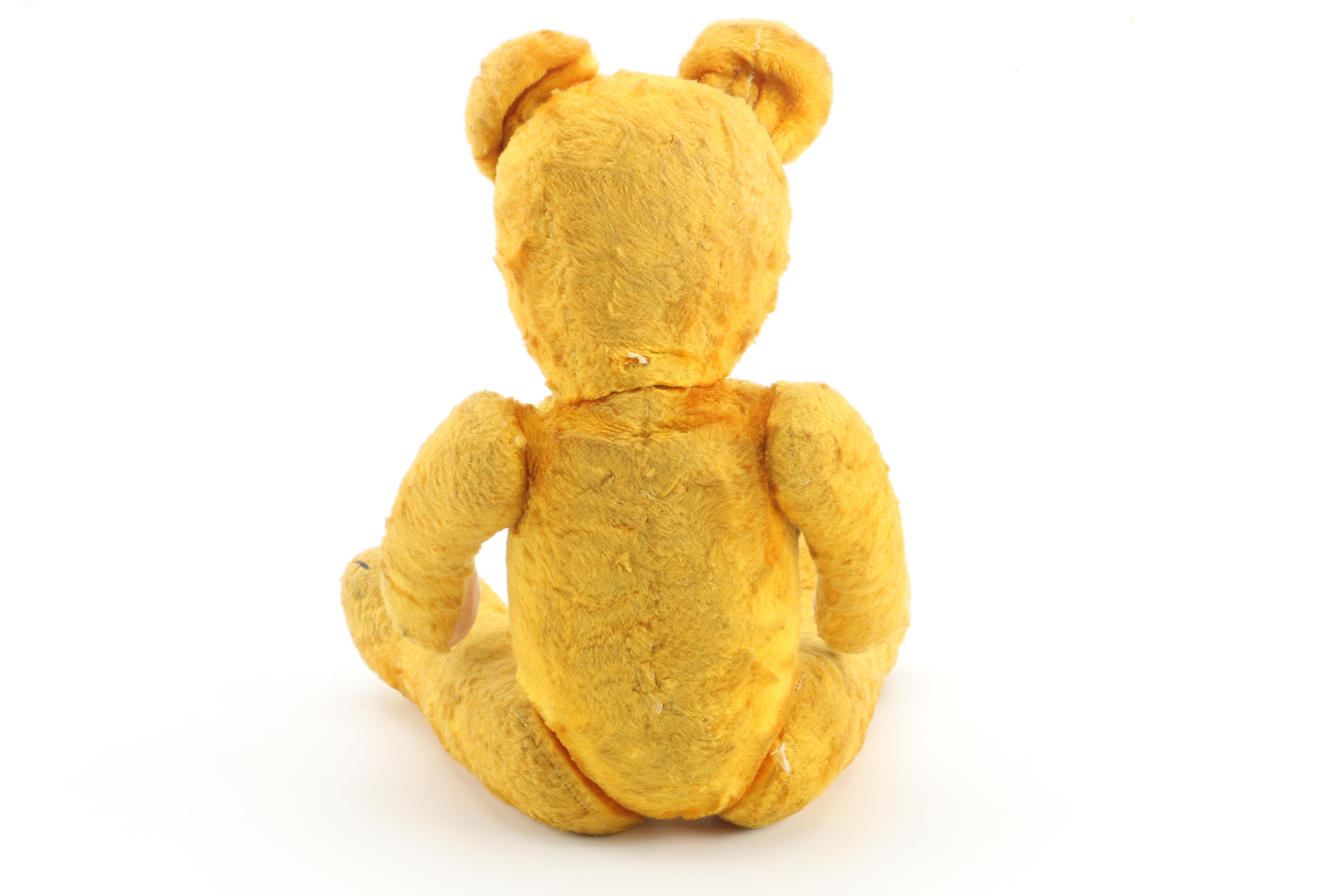 Circa 1950s Musical Teddy Bear