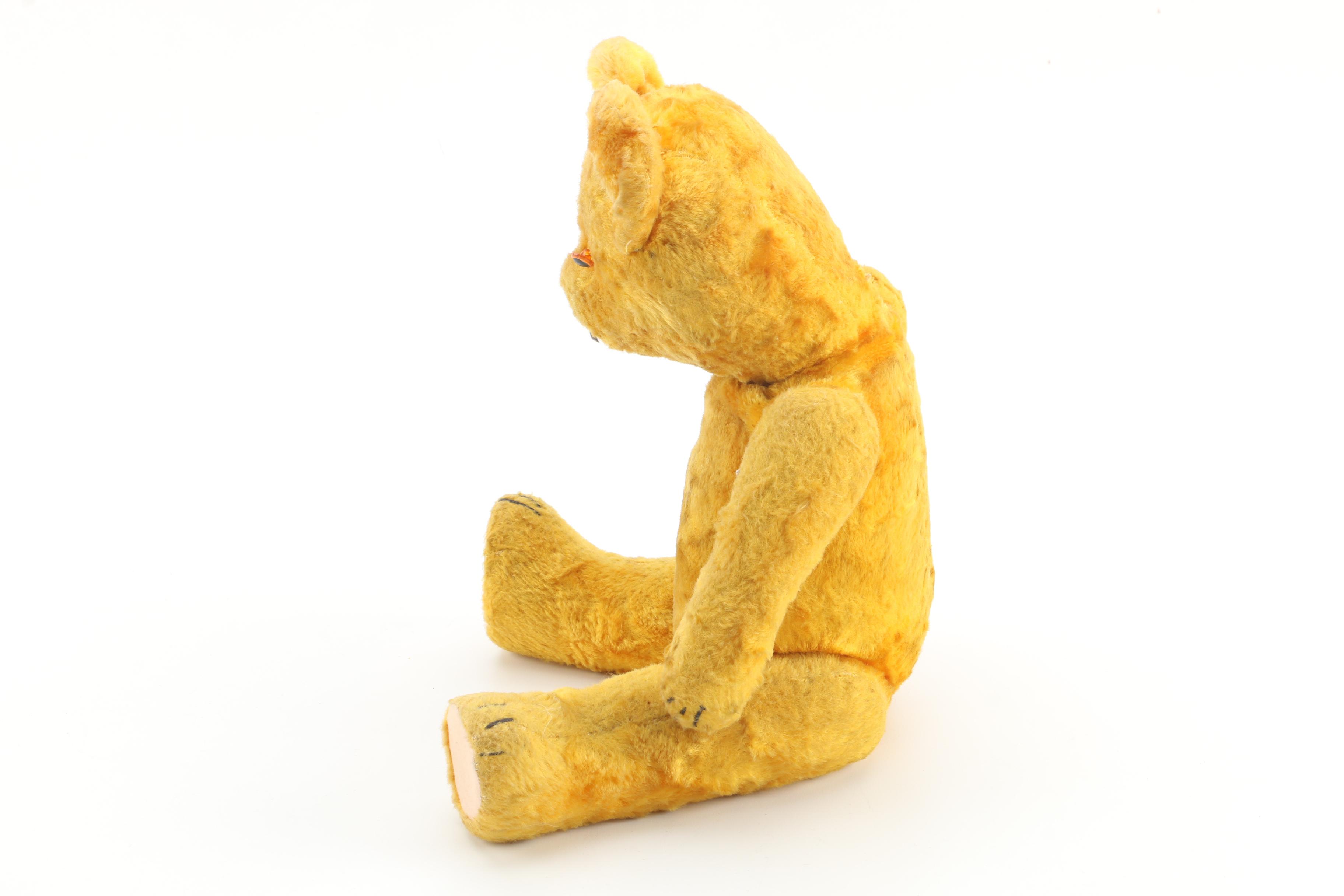 Circa 1950s Musical Teddy Bear