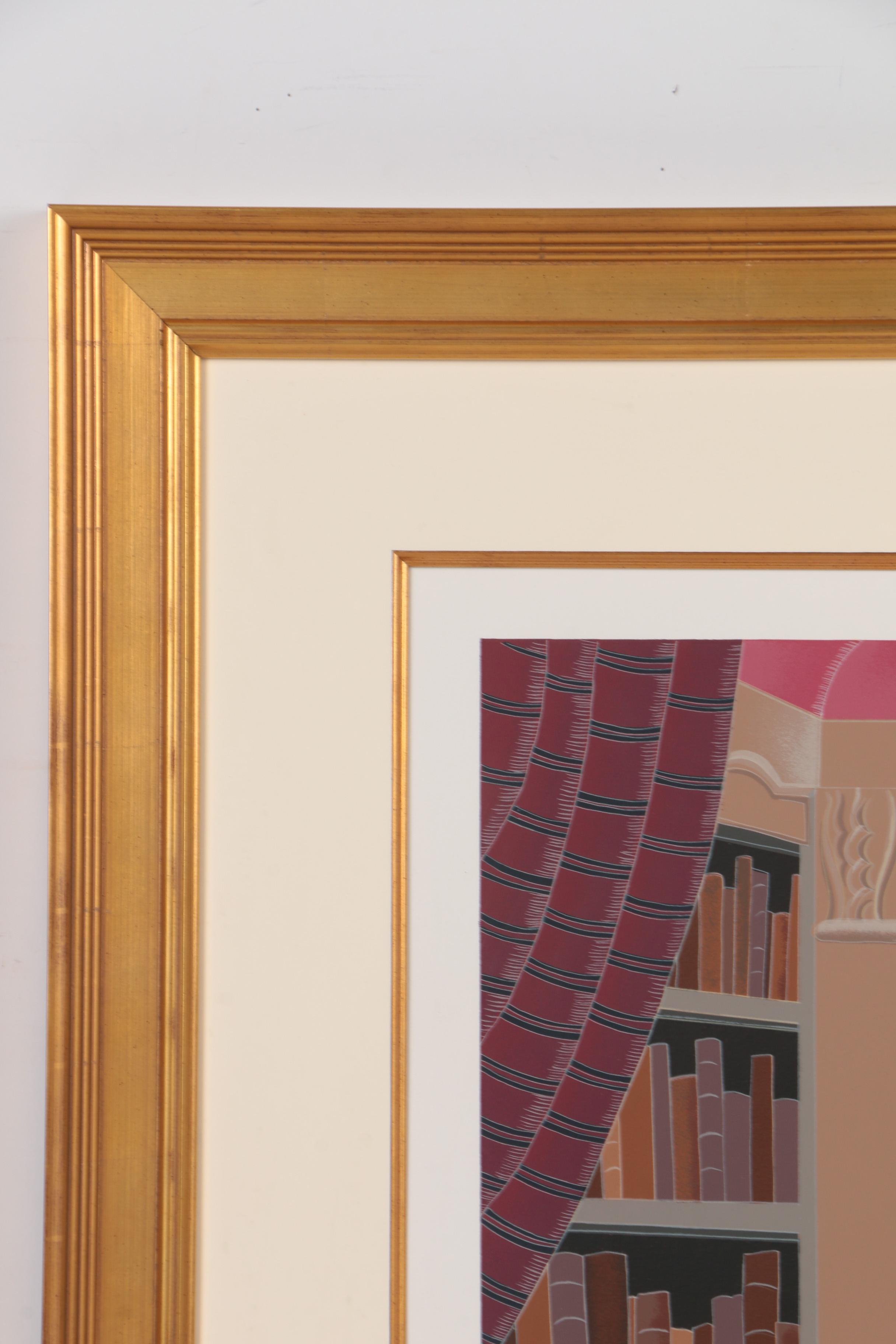 Thomas McKnight Limited Edition Serigraph of Living Room