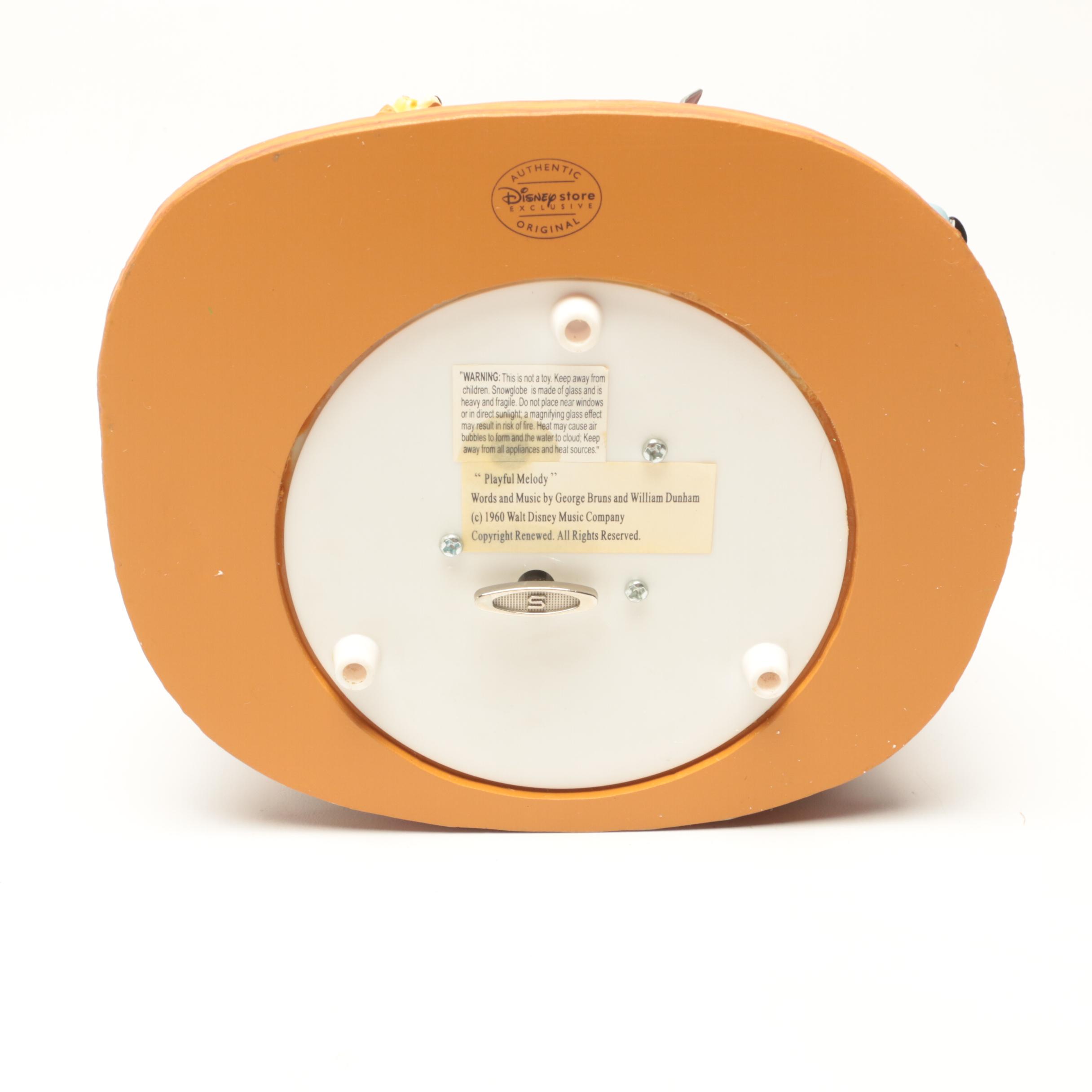 Disney's "Lady and the Tramp" Musical Snow Globes