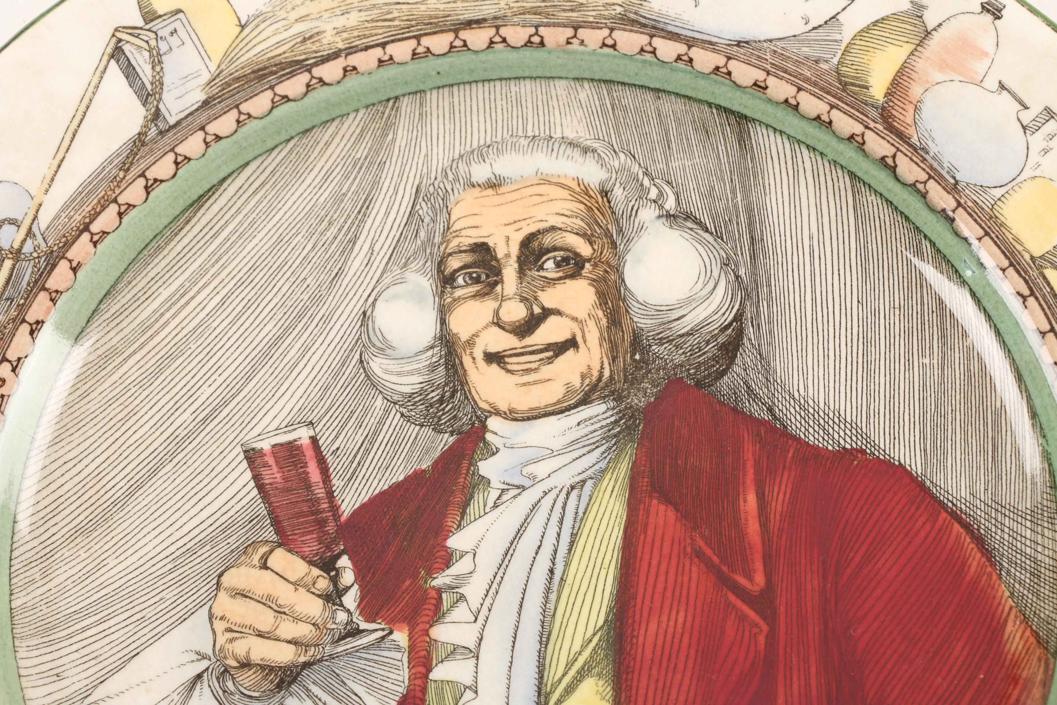 Vintage Royal Doulton "The Professionals" Cabinet Plates