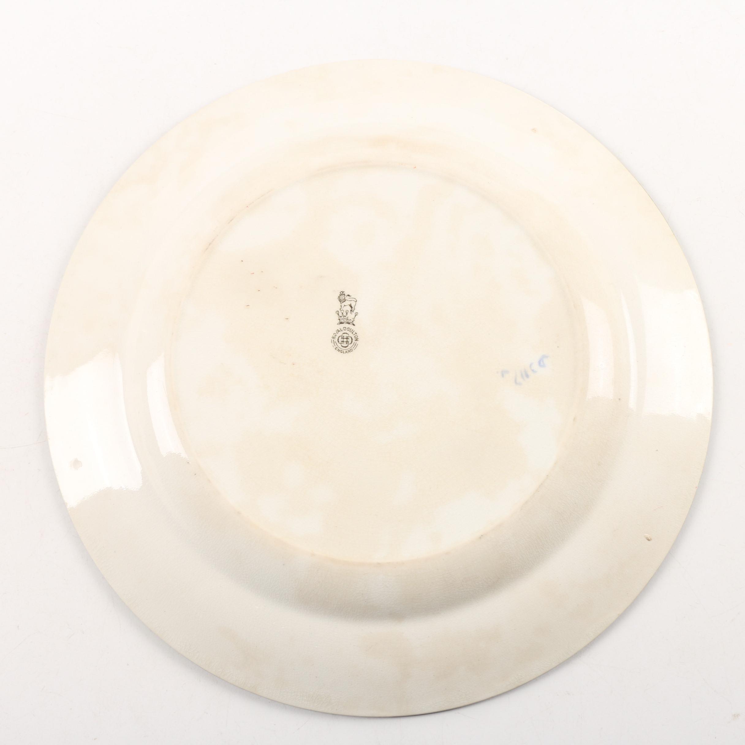 Vintage Royal Doulton "The Professionals" Cabinet Plates