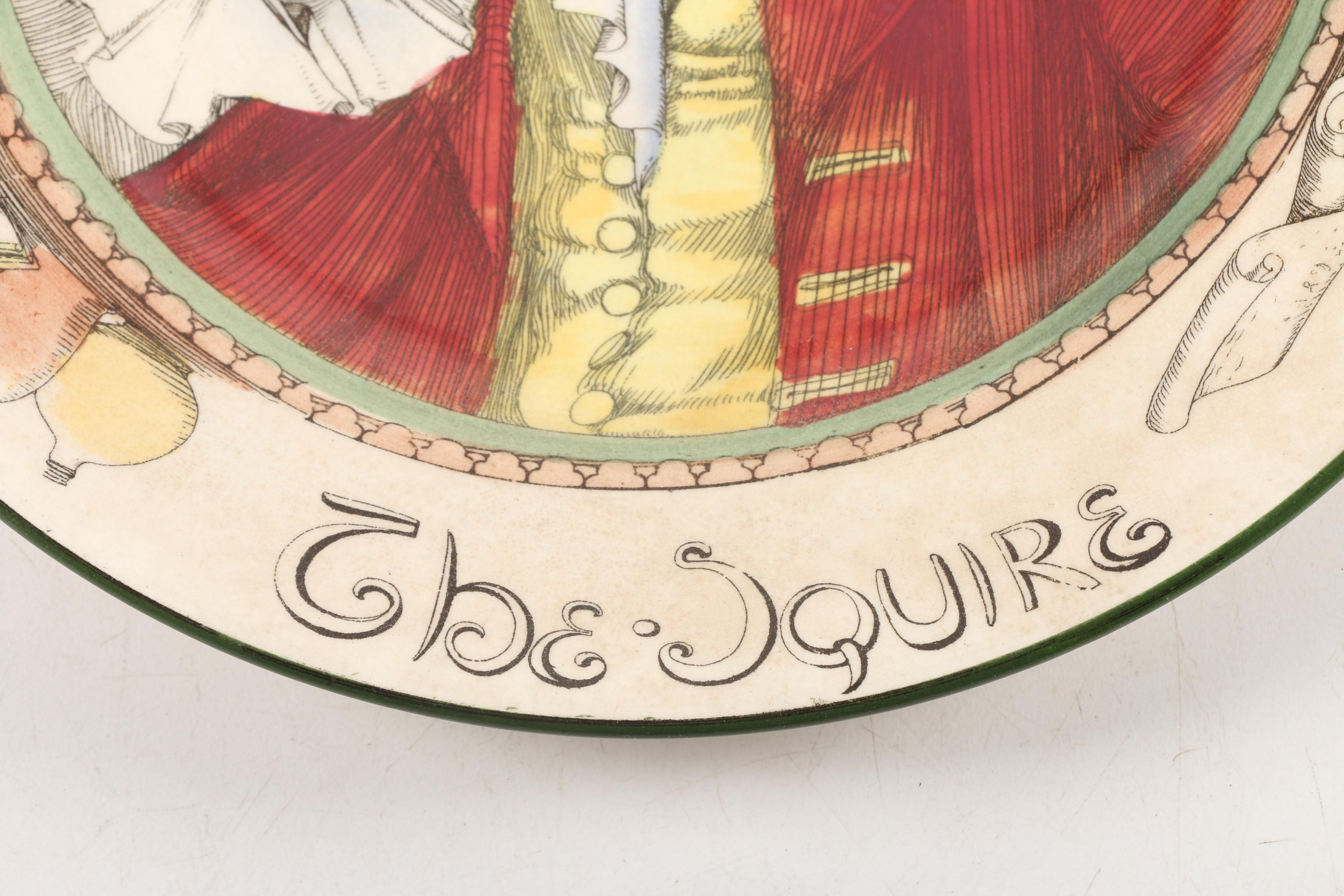 Vintage Royal Doulton "The Professionals" Cabinet Plates