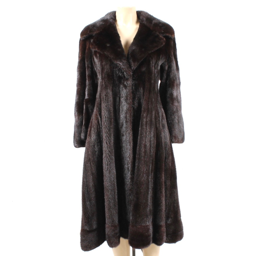 Vintage Ranch Mink Fur Coat from Manor-Feldman