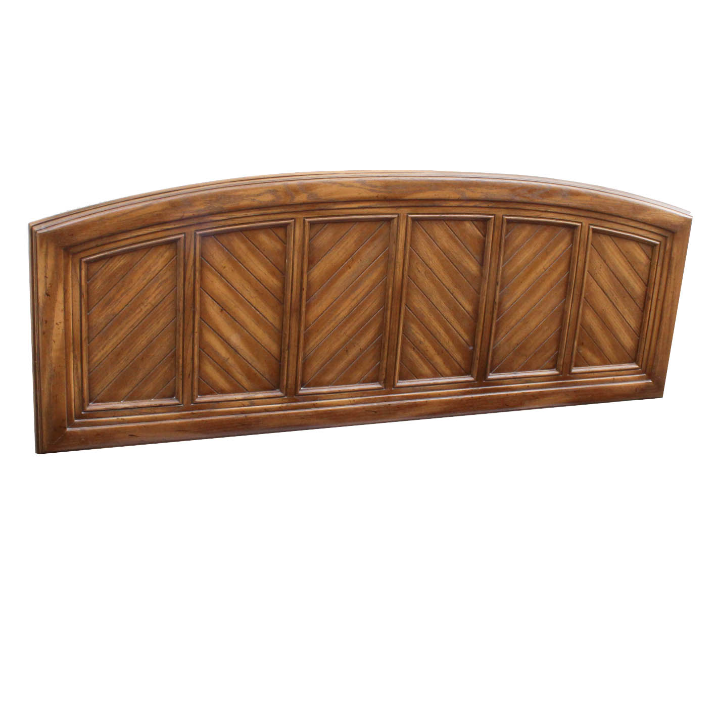 Vintage Oak Full Size Headboard